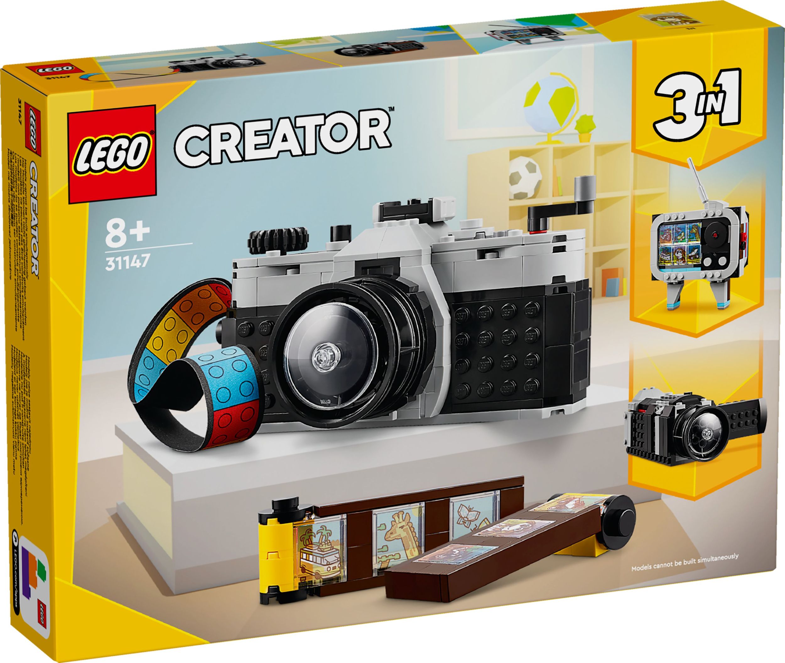 Svět dětí - LEGO® Creator 3 v 1 31147 Retro fotoaparát