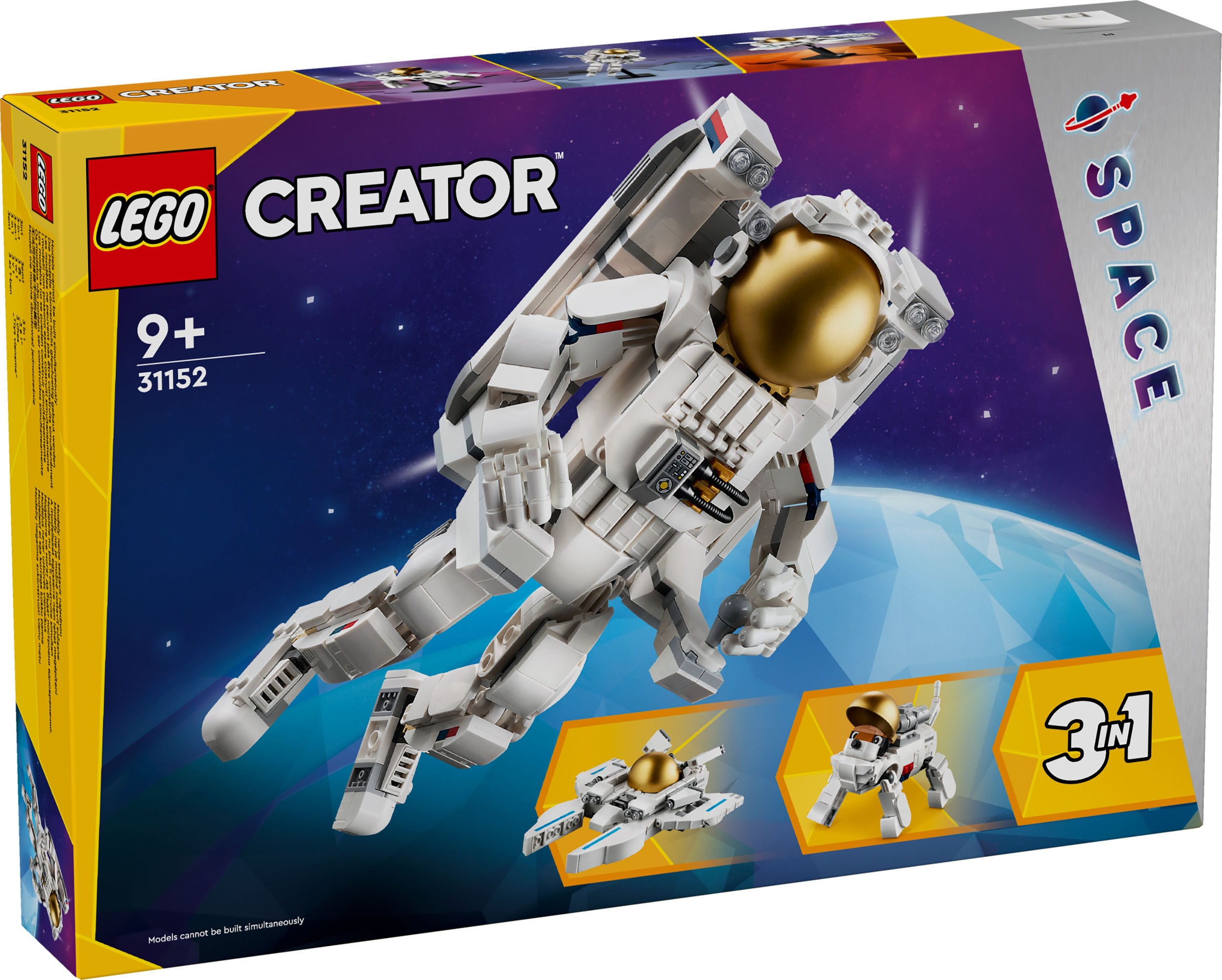 Svět dětí - LEGO® Creator 3 v 1 31152 Astronaut