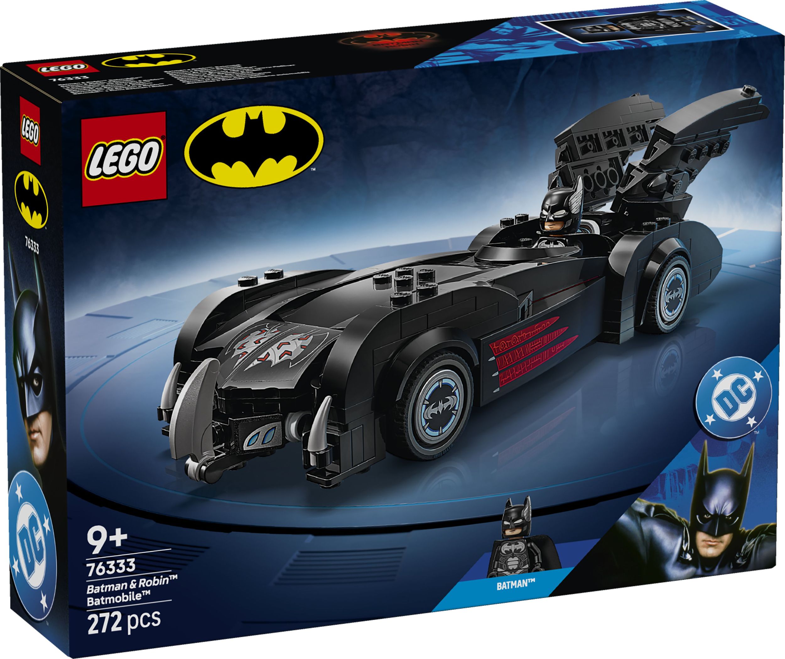 Svět dětí - LEGO® DC Batman™ 76333 Batman a Robin™: Batmobil