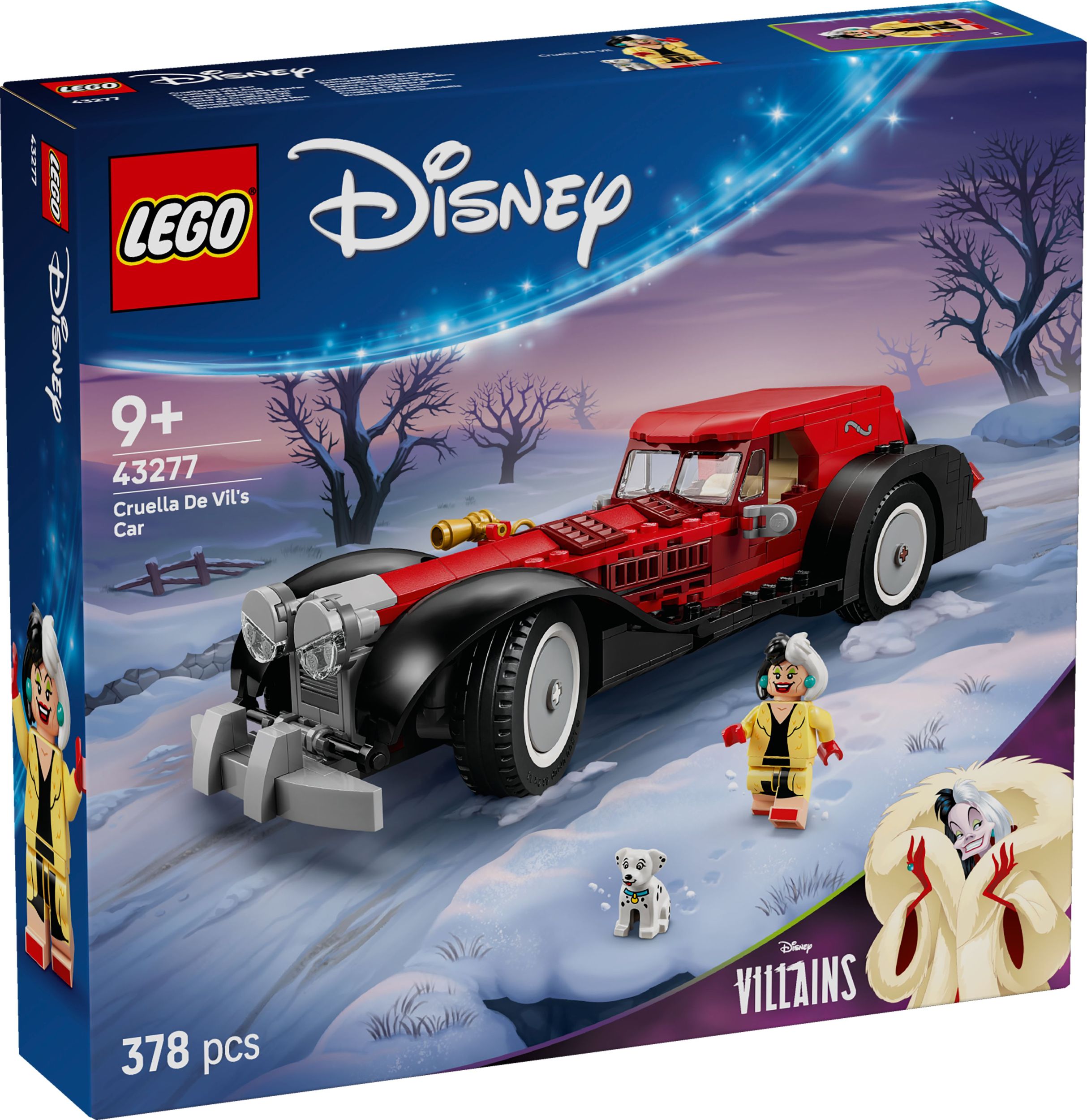 Svět dětí - LEGO® Disney 43277 Cruella De Vil a její auto
