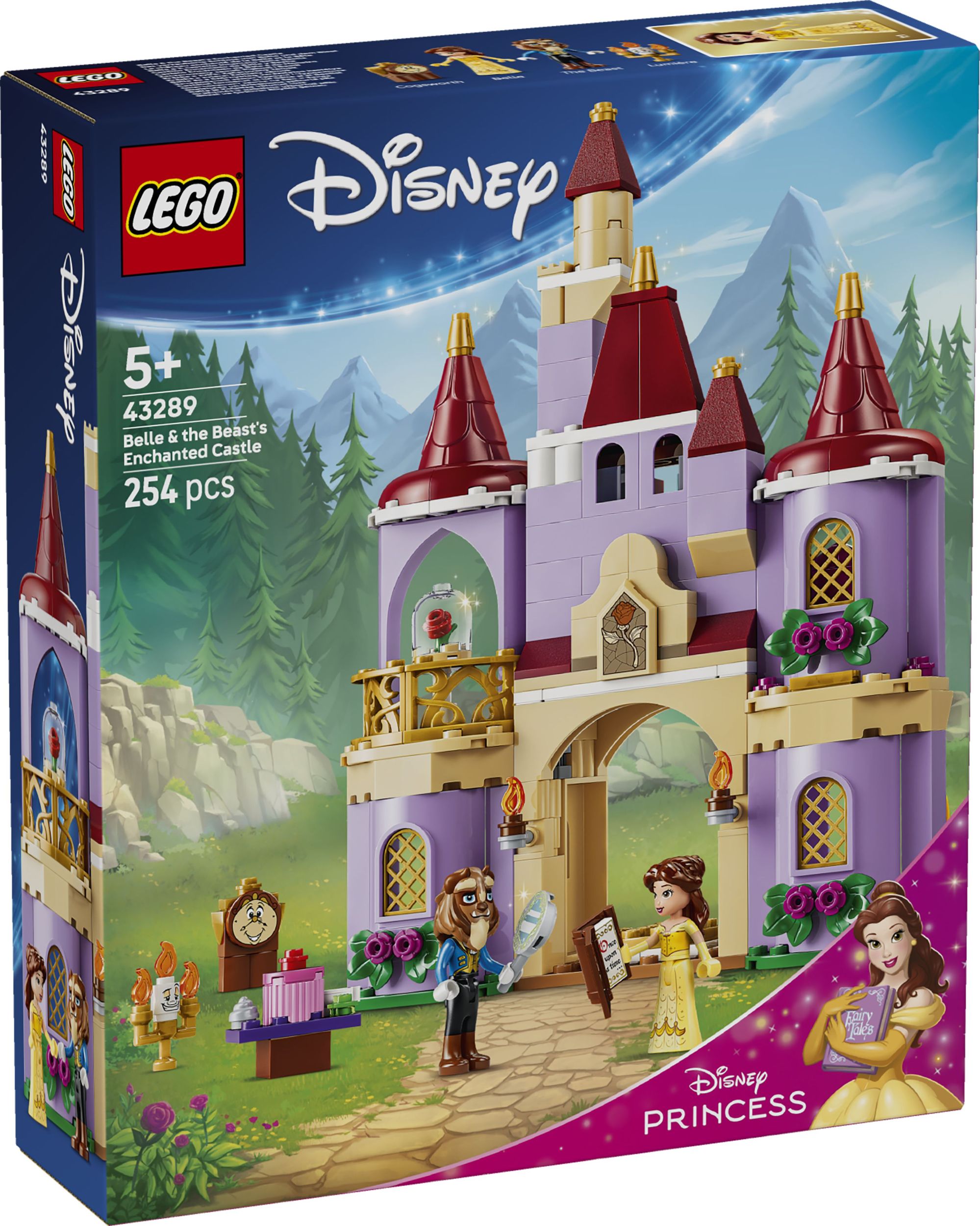 Svět dětí - LEGO® Disney 43289 Kráska a zvíře: Začarovaný zámek
