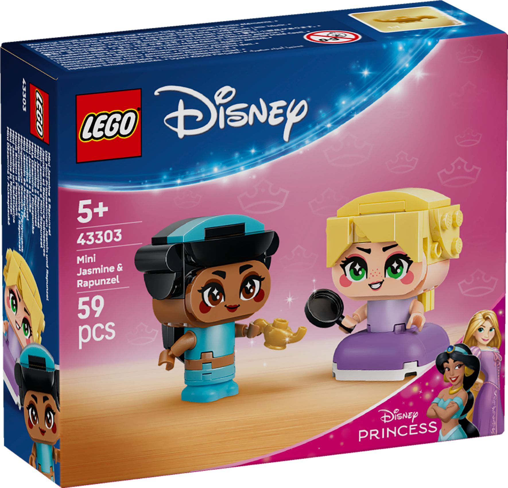Svět dětí - LEGO® Disney 43303 Mini Jasmína a Locika