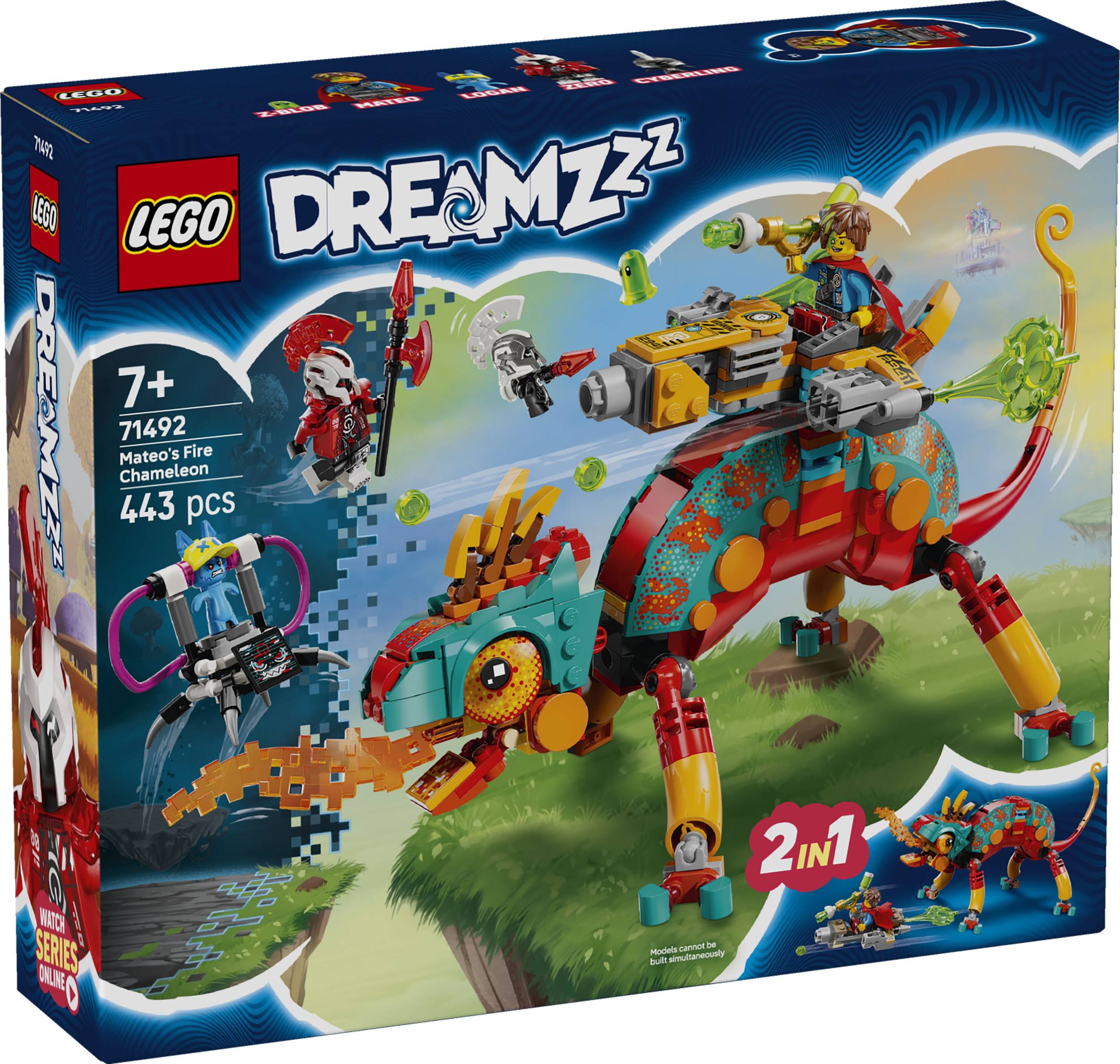 Svět dětí - LEGO® DREAMZzz™ 71492 Mateo a jeho ohnivý chameleon