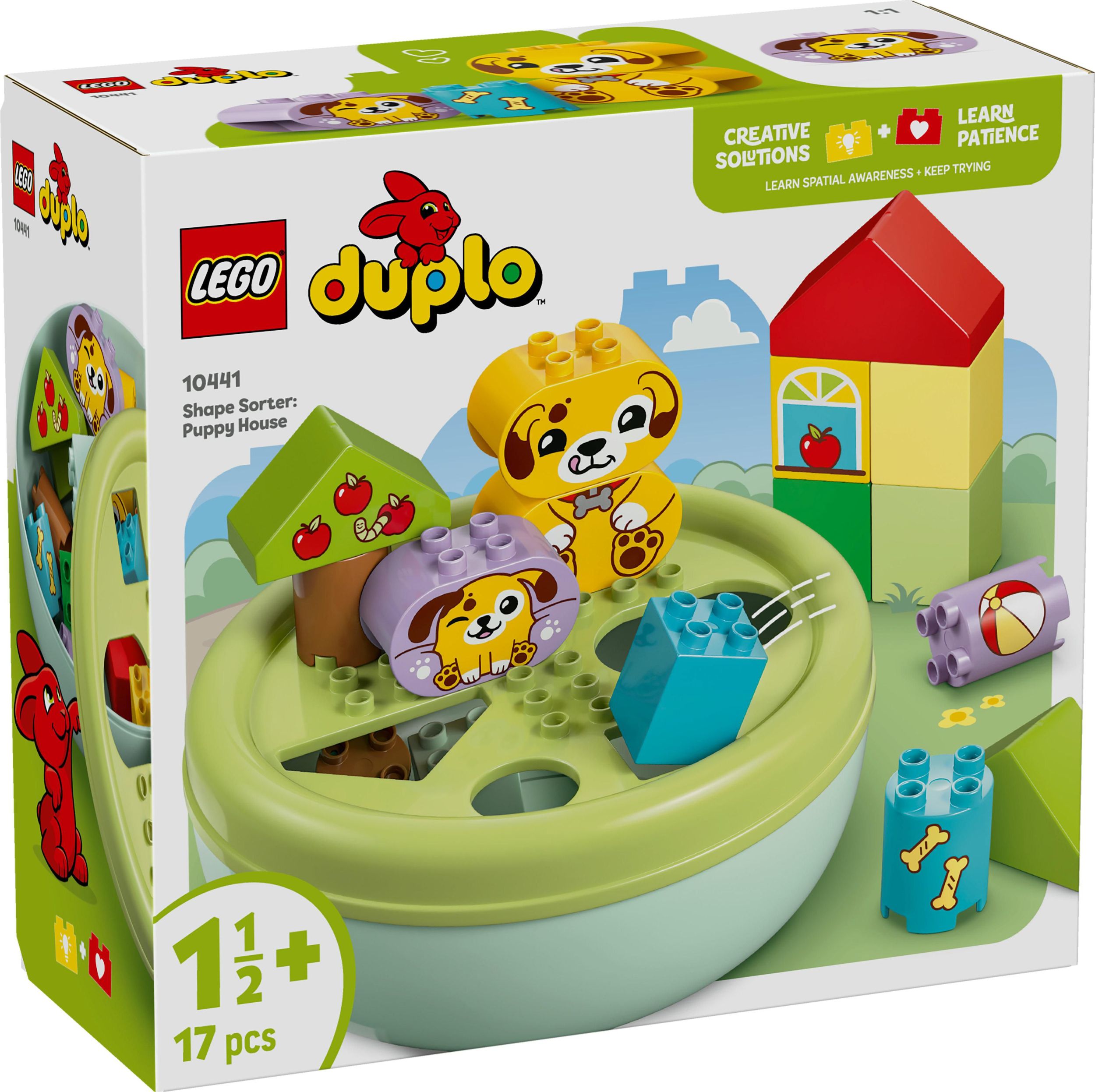 Svět dětí - LEGO® DUPLO 10441 Třídění tvarů: Domeček pro štěňátka
