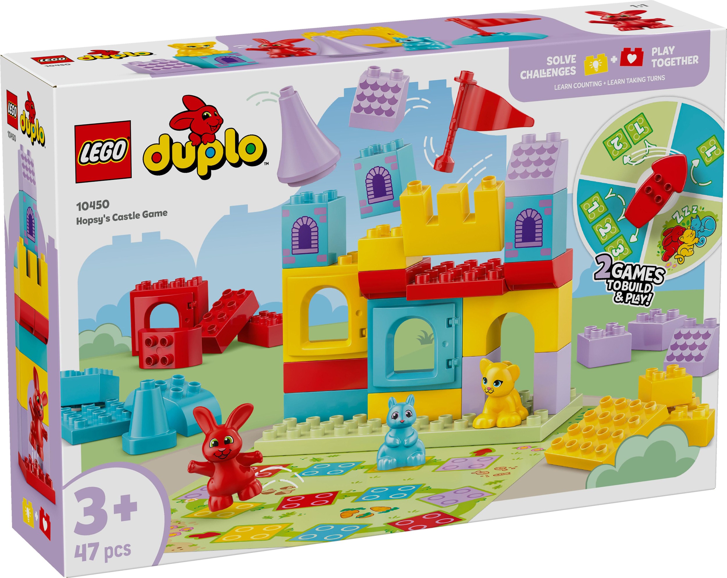 Svět dětí - LEGO® DUPLO 10450 Hopsy a hra s hradem