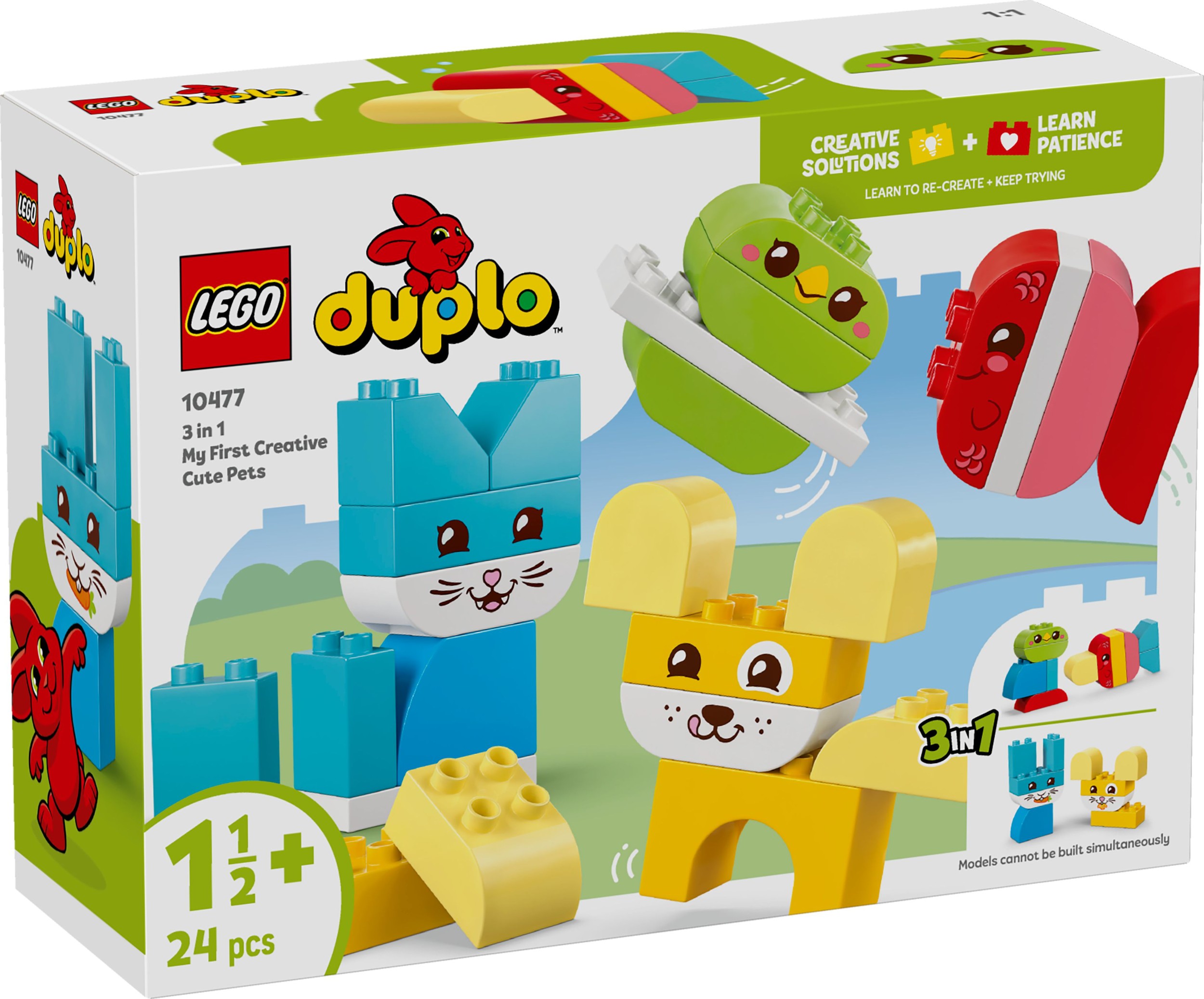 Svět dětí - LEGO® DUPLO® 10477 Roztomilí kreativní mazlíčci 3 v 1