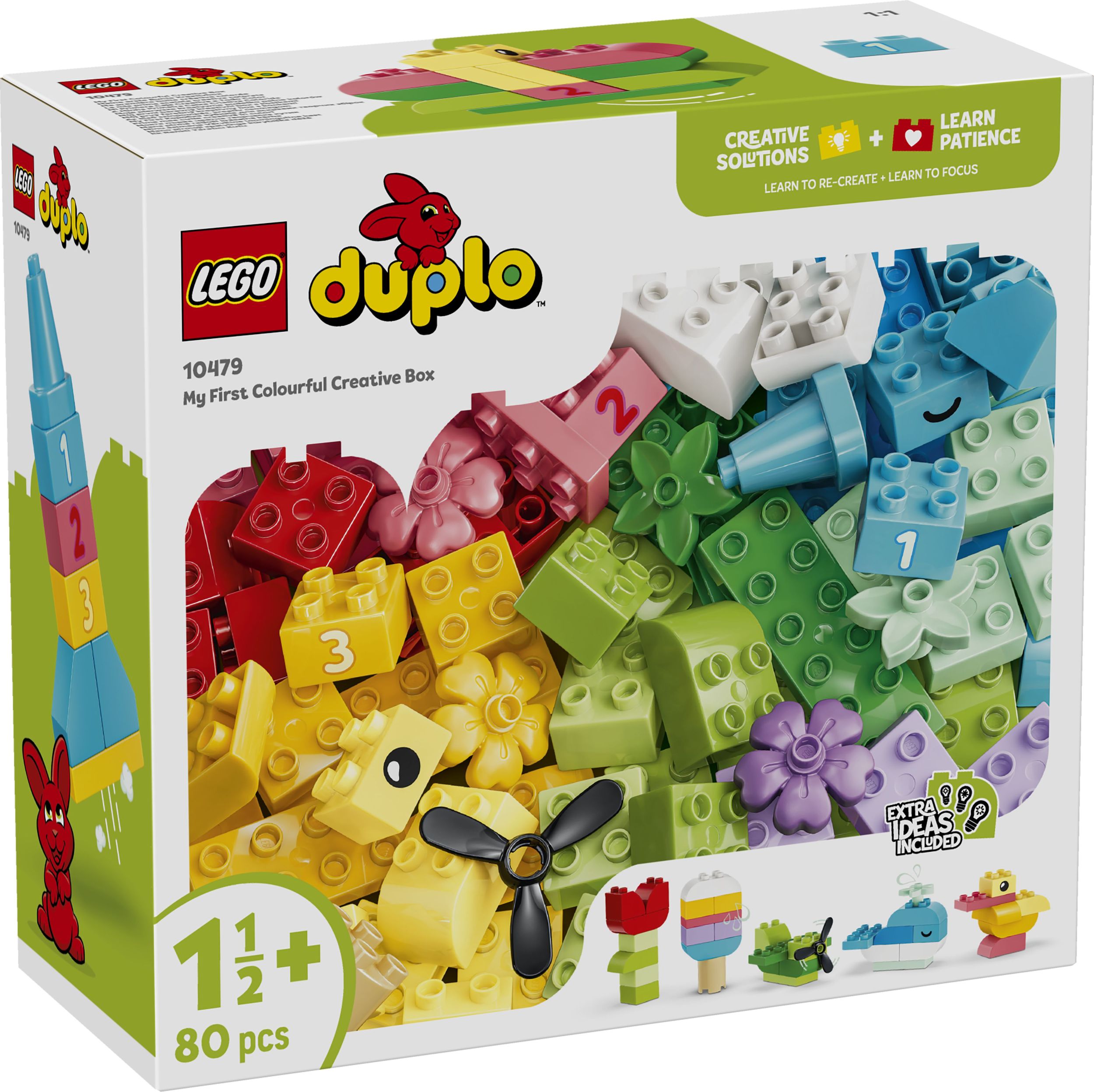 Svět dětí - LEGO® DUPLO® 10479 Barevný kreativní box s kostkami