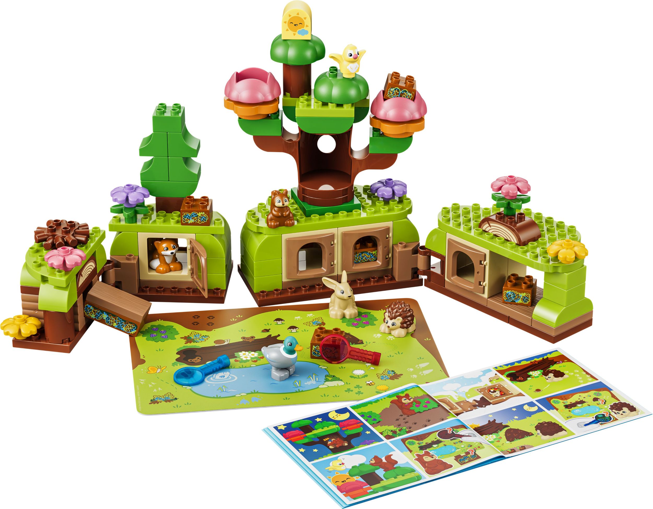LEGO® DUPLO® 10480 Les plný objevů a divokých zvířátek-0