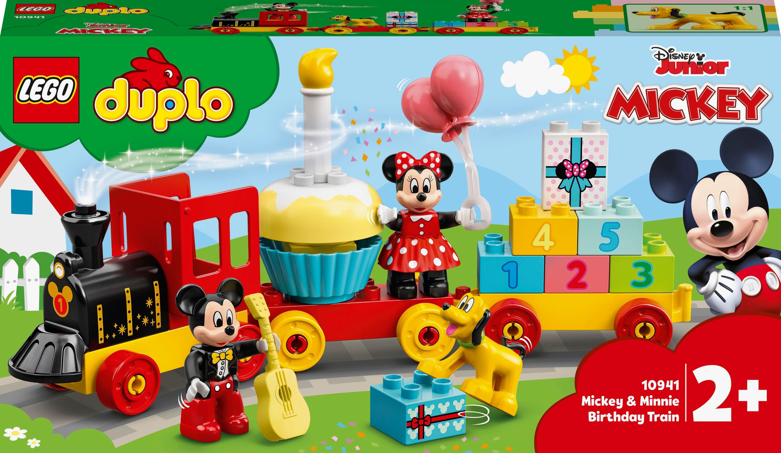 Svět dětí - LEGO® DUPLO 10941 Narozeninový vláček Mickey a Minnie