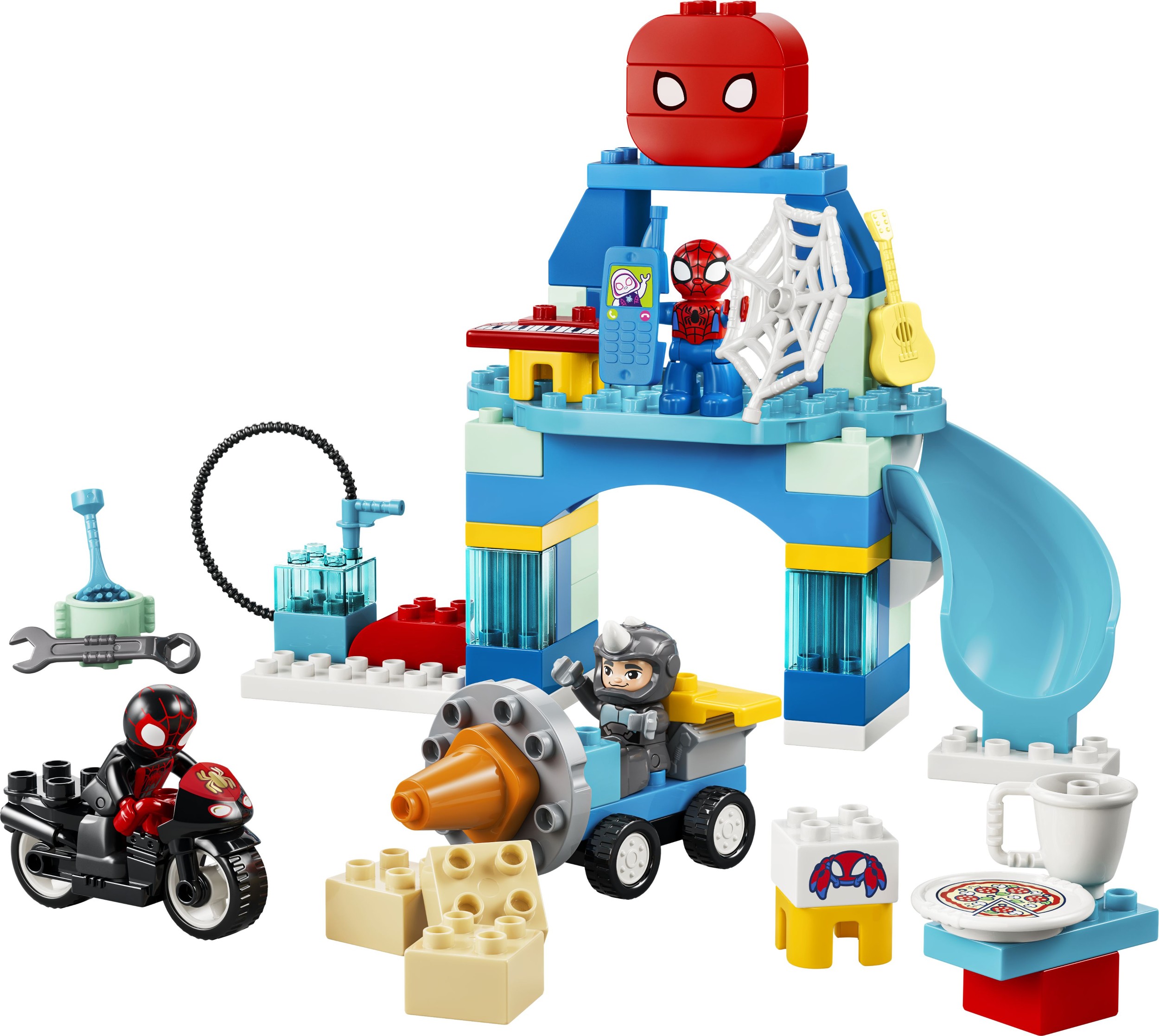 LEGO® DUPLO® Disney 10464 Spideyho tým a pavoučí základna-0