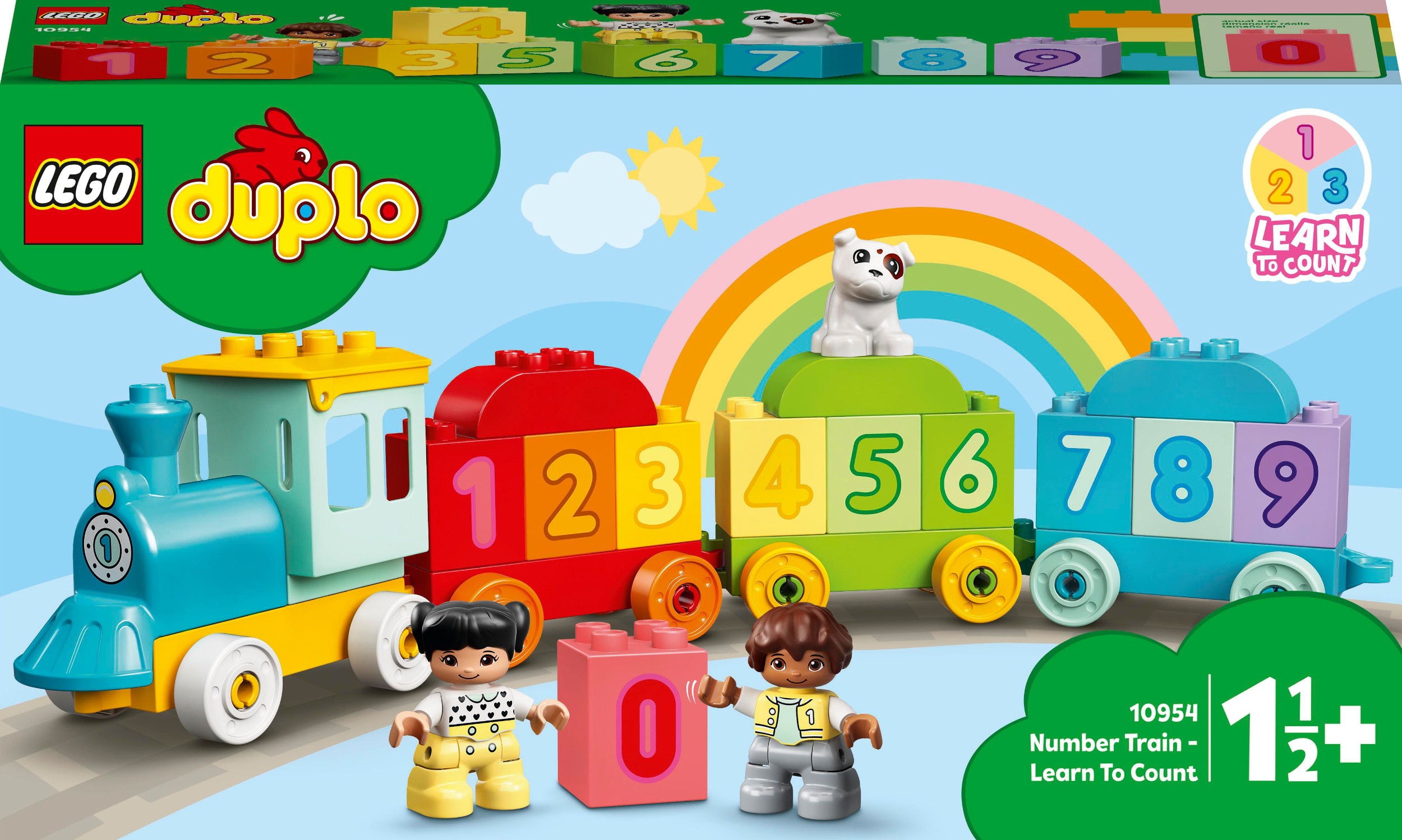 Svět dětí - LEGO® Duplo My First 10954 Vláček s čísly – Učíme Se Počítat