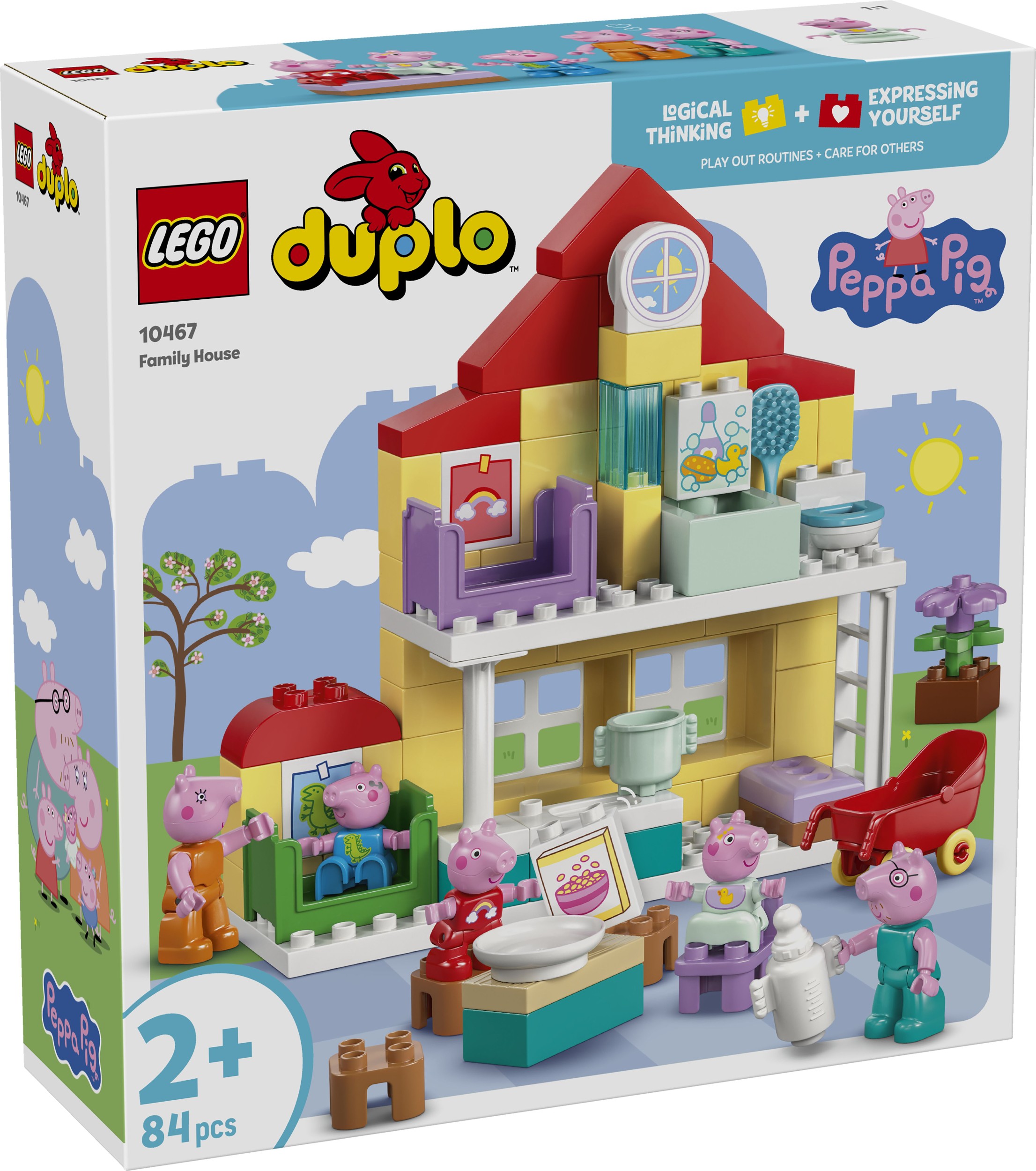 Svět dětí - LEGO® DUPLO® Prasátko Peppa 10467 Rodinný dům