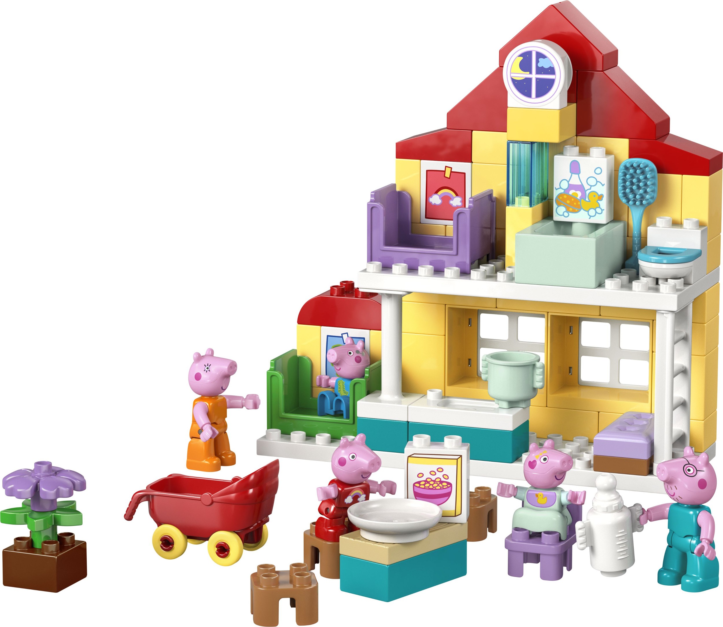 LEGO® DUPLO® Prasátko Peppa 10467 Rodinný dům-0