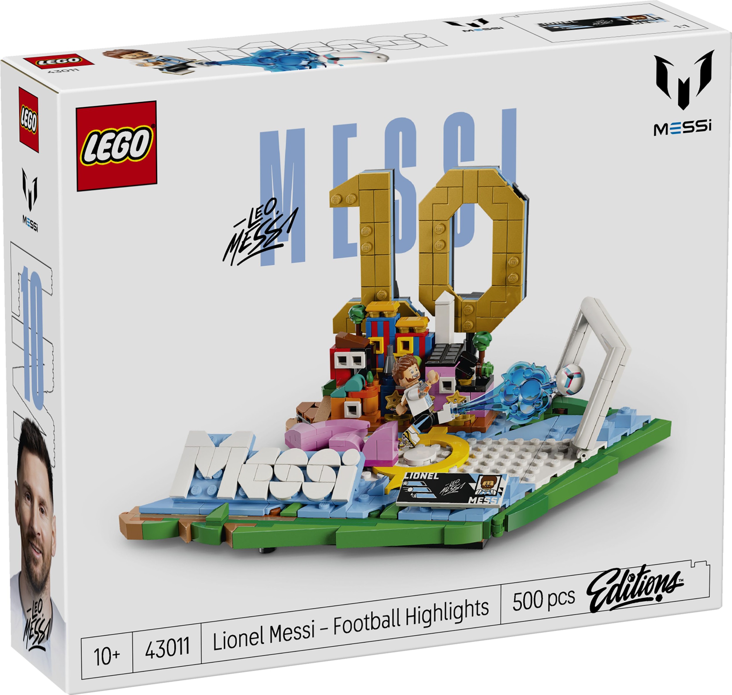 Domácnost a Zahrada - LEGO® Editions 43011 Lionel Messi – Hvězdné momenty fotbalu