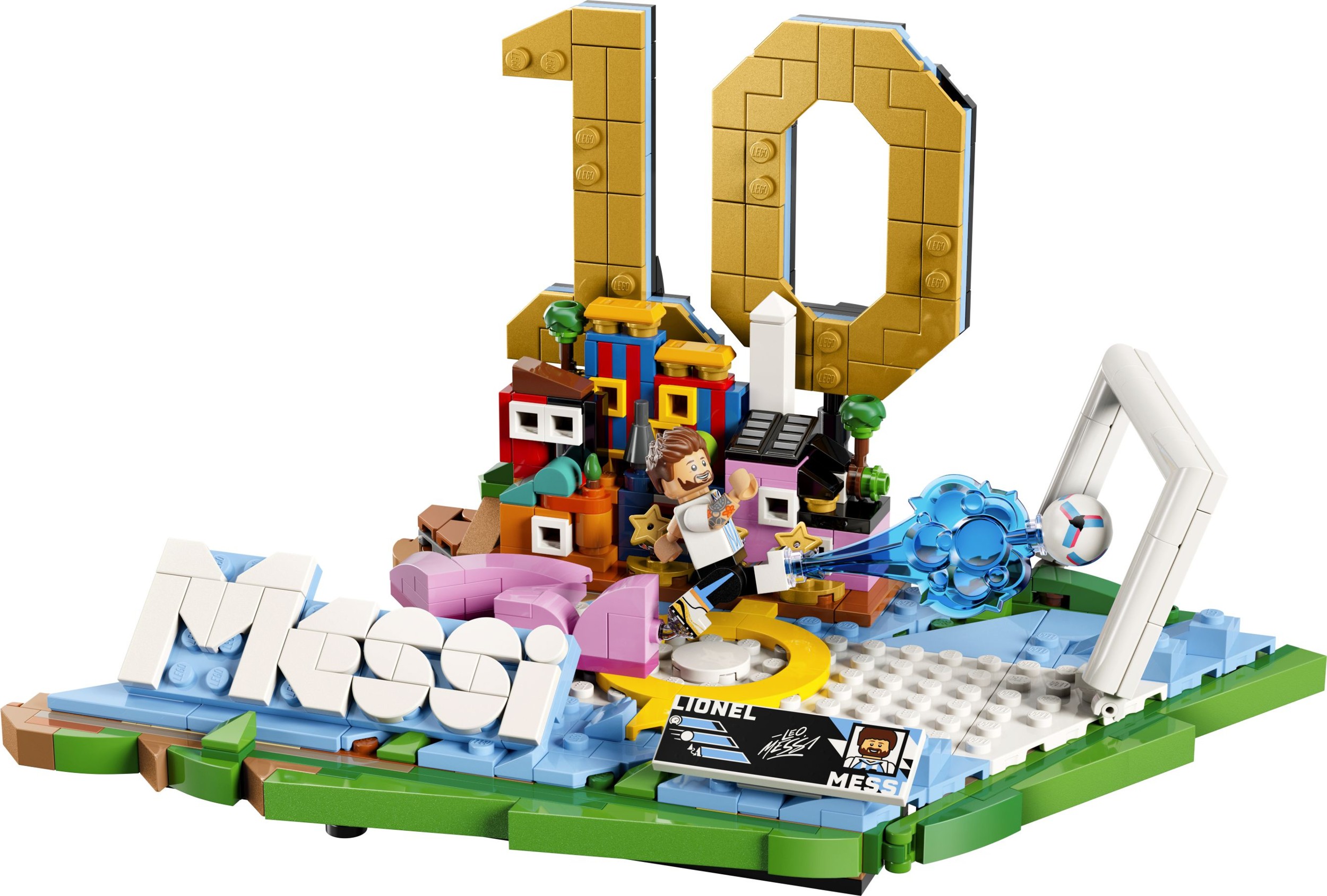 LEGO® Editions 43011 Lionel Messi – Hvězdné momenty fotbalu-0