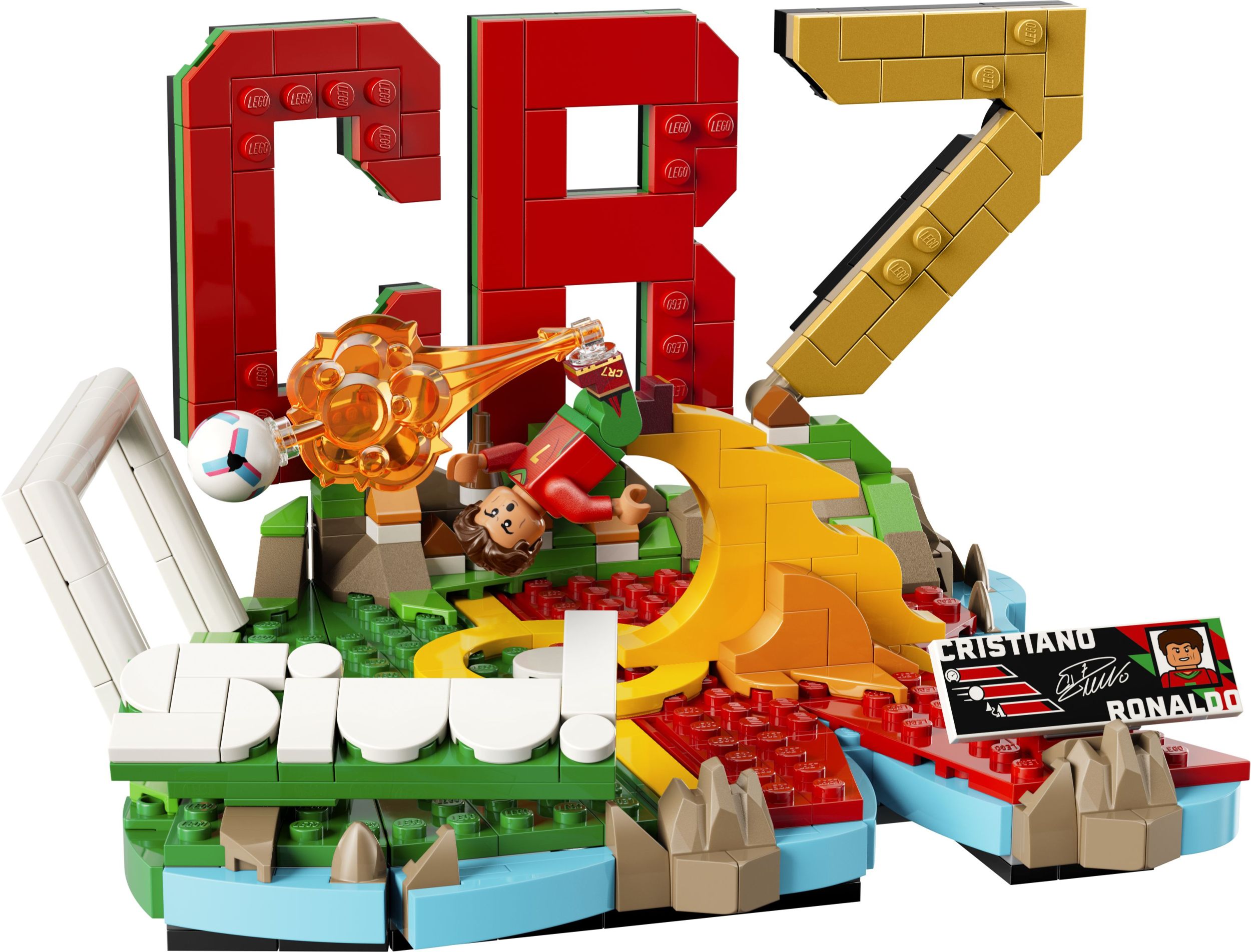 LEGO® Editions 43012 Cristiano Ronaldo – Hvězdné momenty fotbalu-0