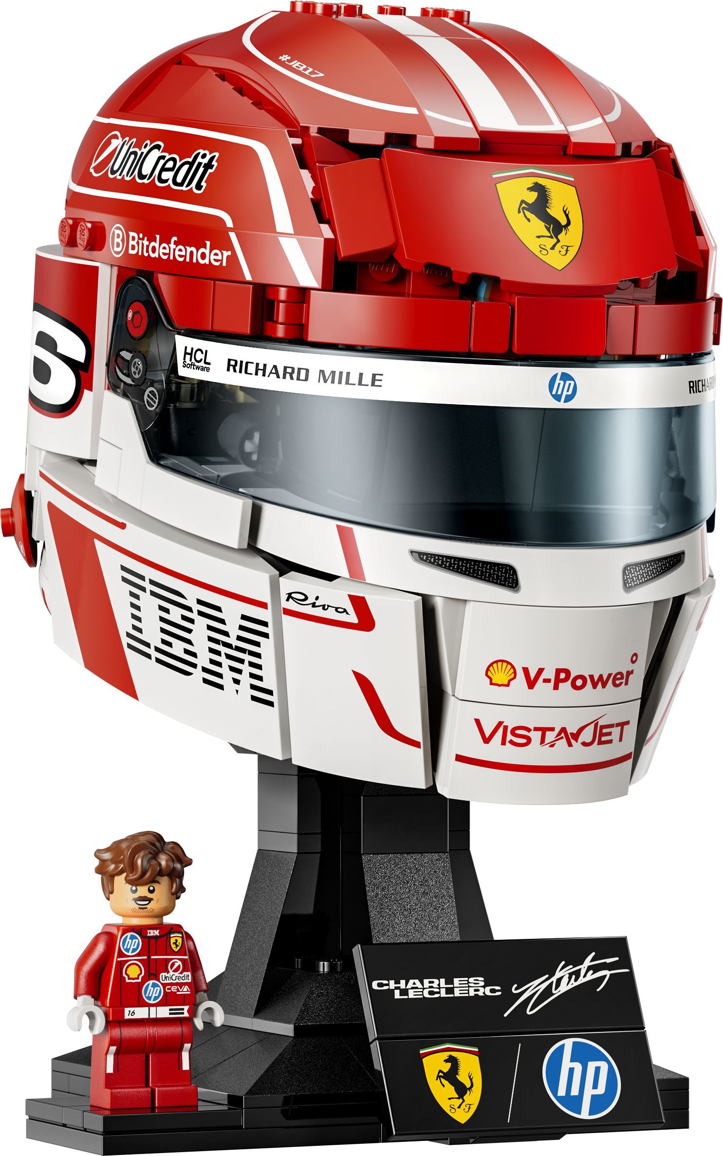 LEGO® Editions 43014 Helma Charles Leclerc ze Scuderia Ferrari HP-0