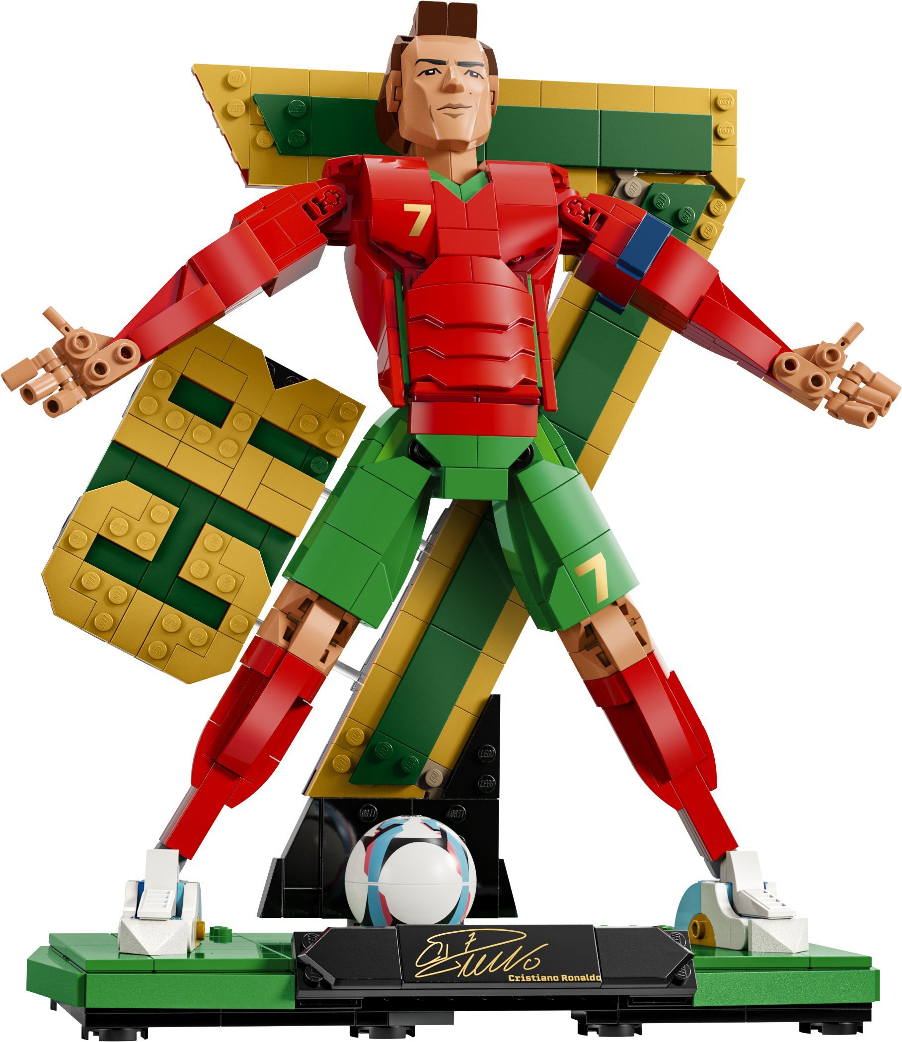 LEGO® Editions 43016 Cristiano Ronaldo – Fotbalová legenda-0