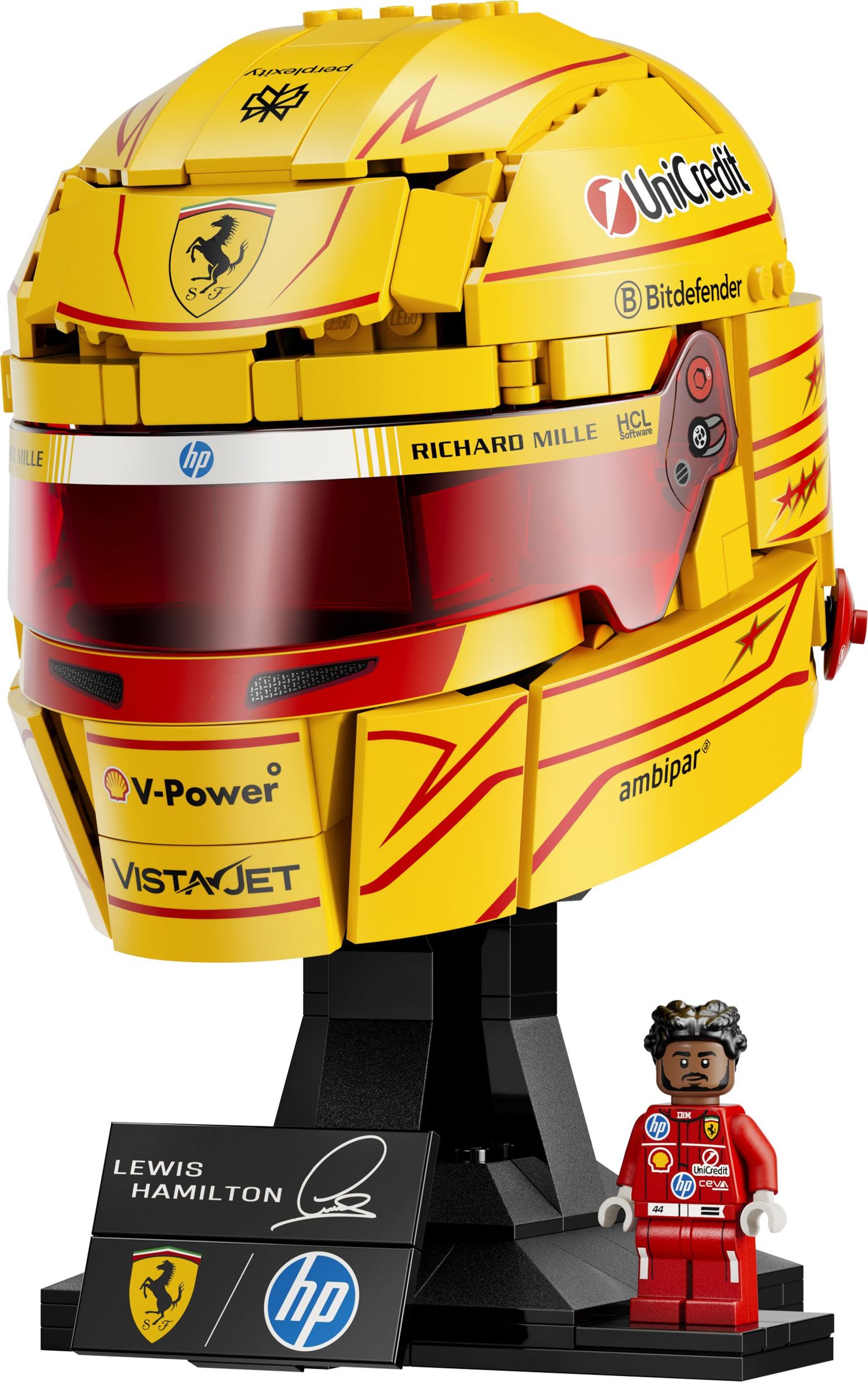 LEGO® Editions 43022 Helma Lewis Hamilton ze Scuderia Ferrari HP-0