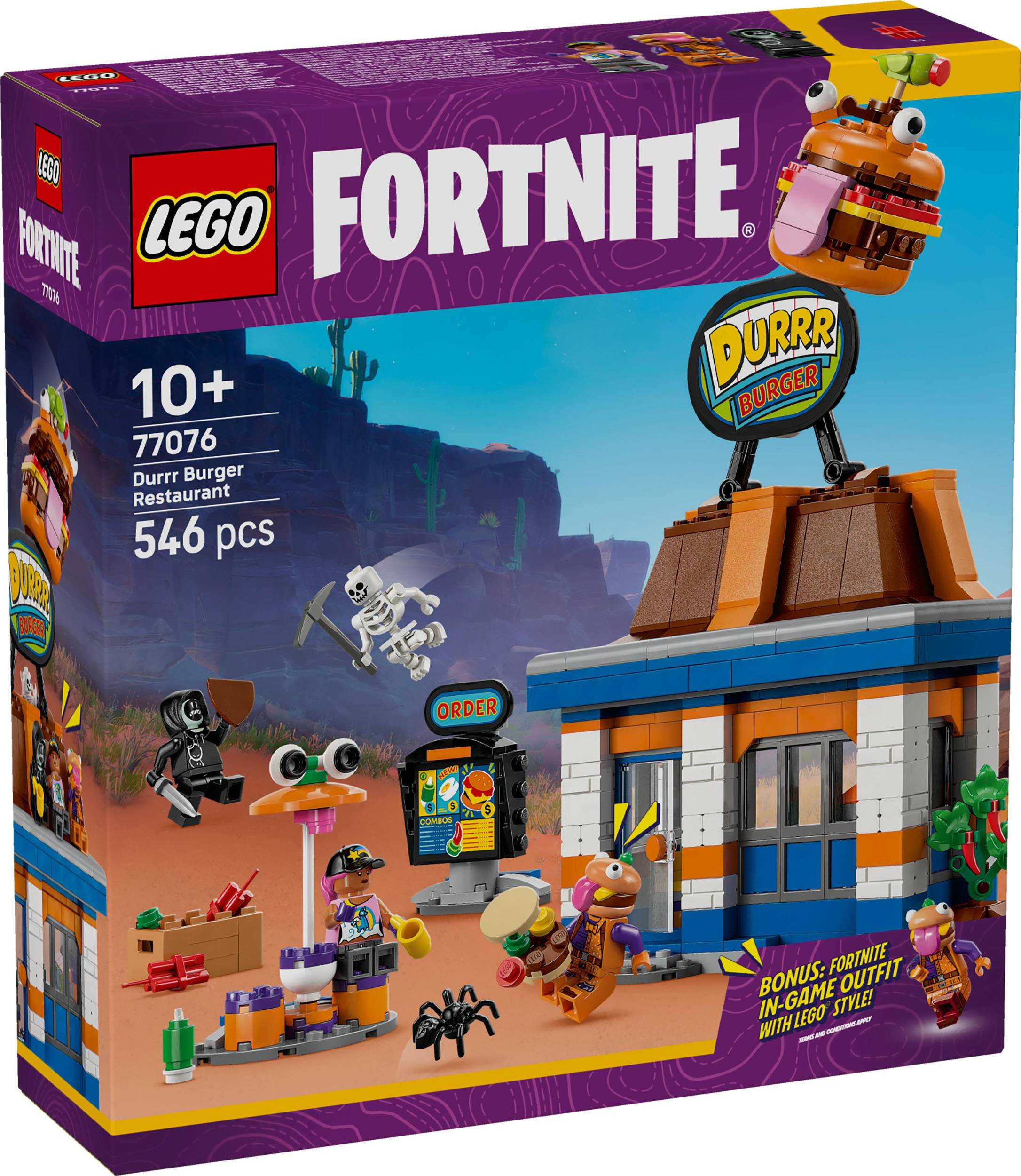 Svět dětí - LEGO® Fortnite 77076 Restaurace Durrr Burger