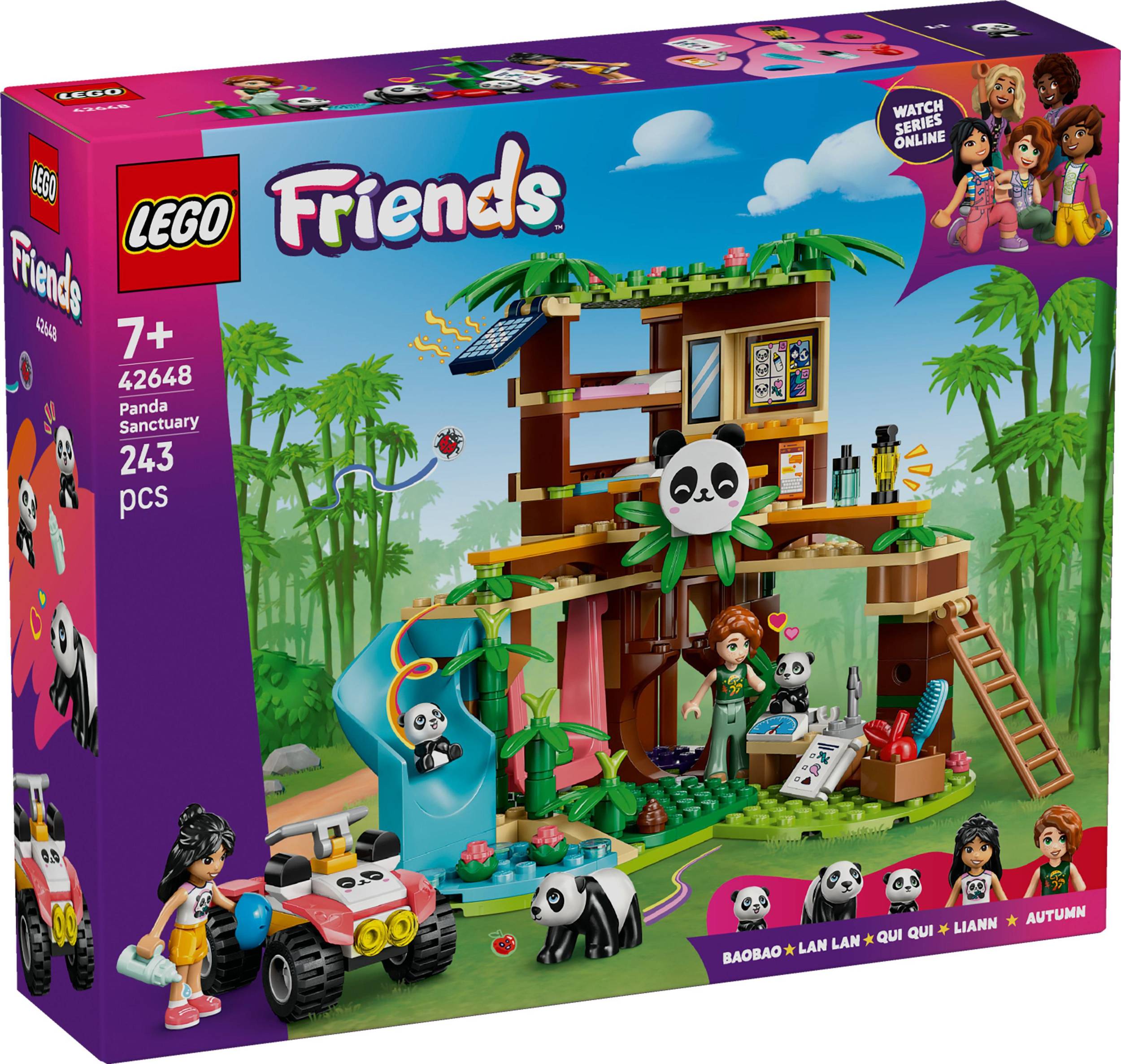 Svět dětí - LEGO® Friends 42648 Péče o zvířátka v pandí záchranné stanici