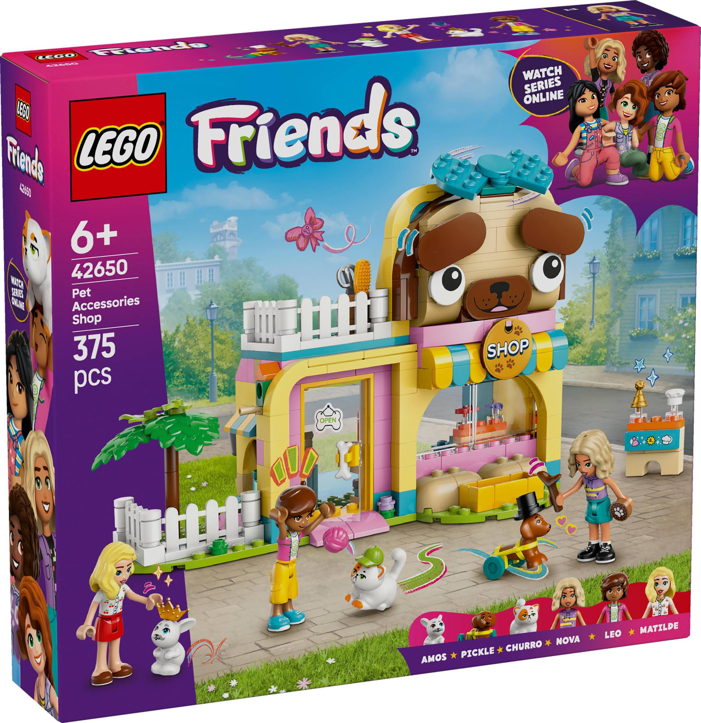 Svět dětí - LEGO® Friends 42650 Obchod s doplňky pro mazlíčky