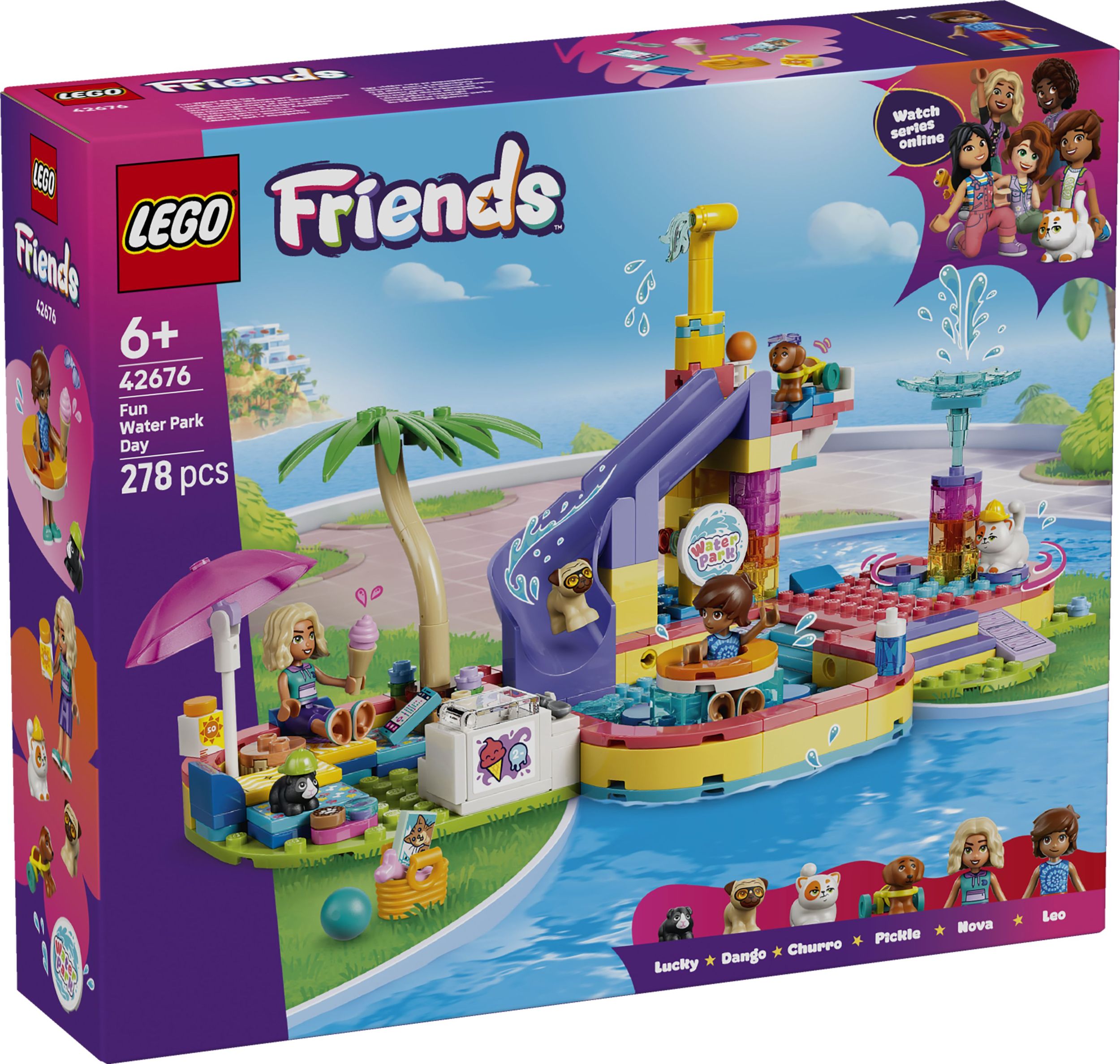 Svět dětí - LEGO® Friends 42676 Zábavný den v aquaparku