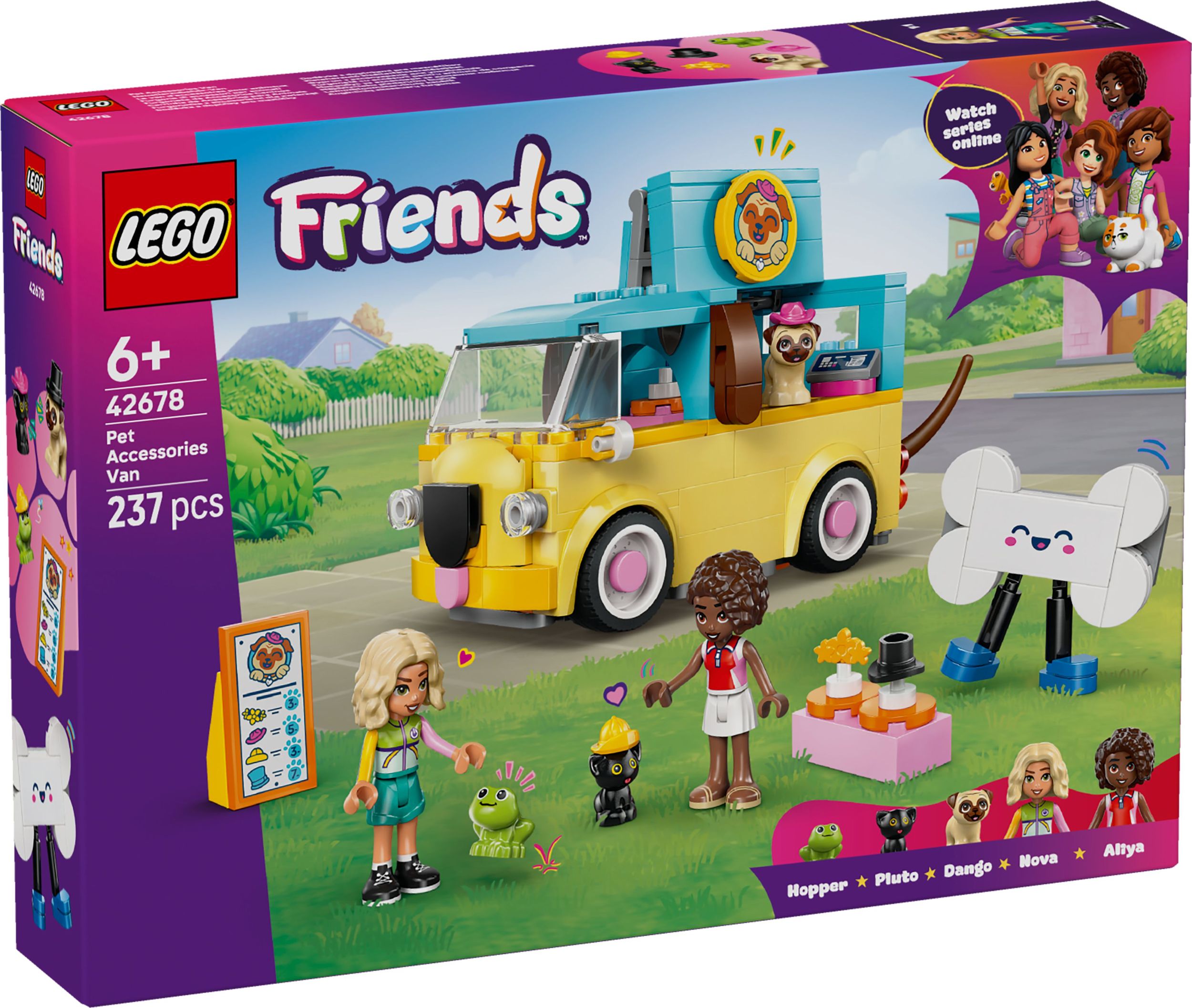 Svět dětí - LEGO® Friends 42678 Dodávka s doplňky pro mazlíčky