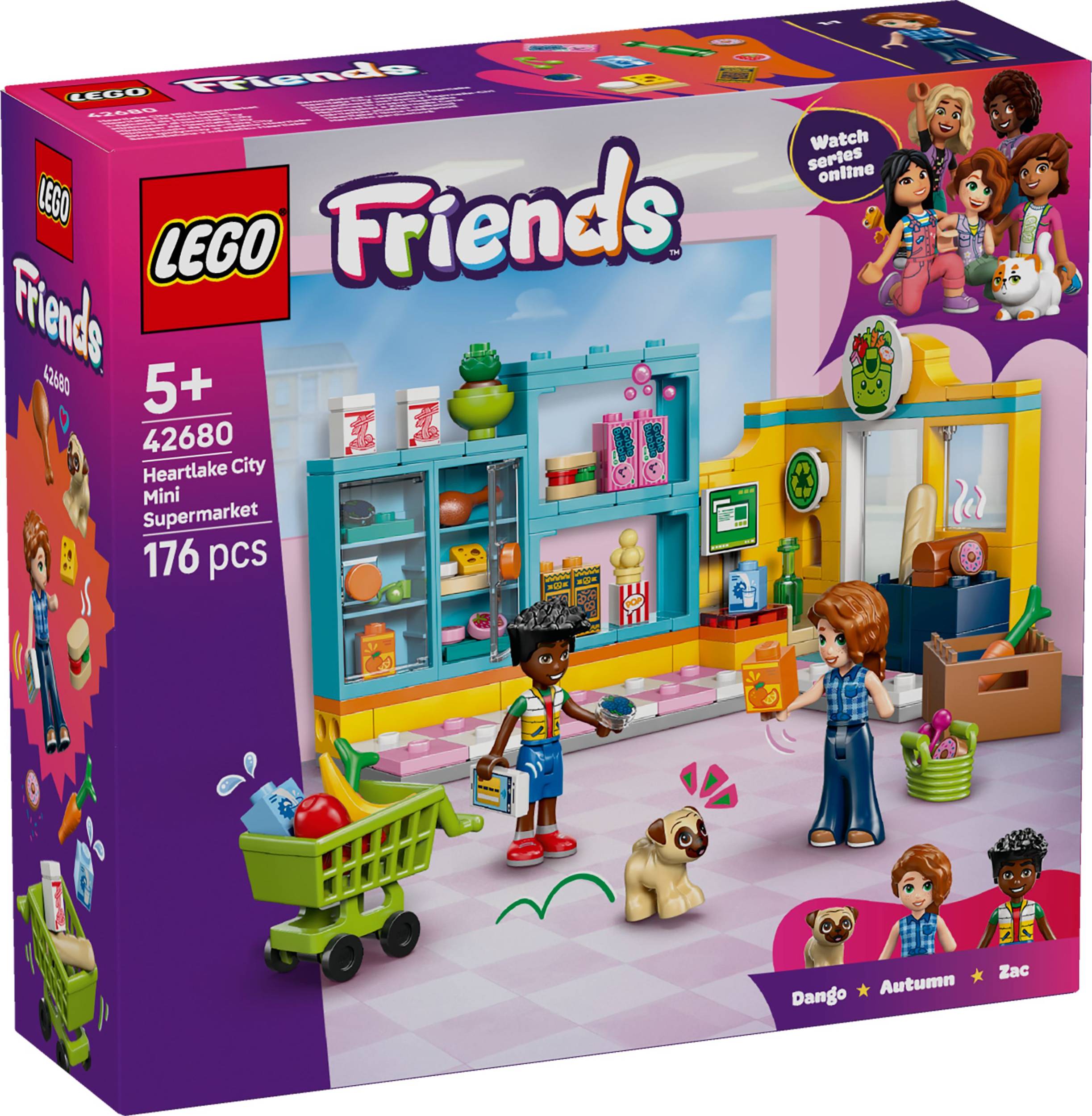 Svět dětí - LEGO® Friends 42680 Samoobsluha v městečku Heartlake