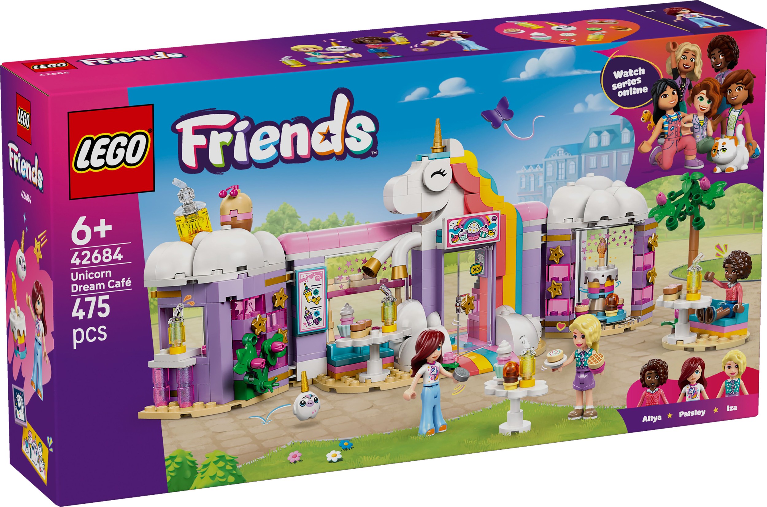 Svět dětí - LEGO® Friends 42684 Snová kavárna s jednorožcem