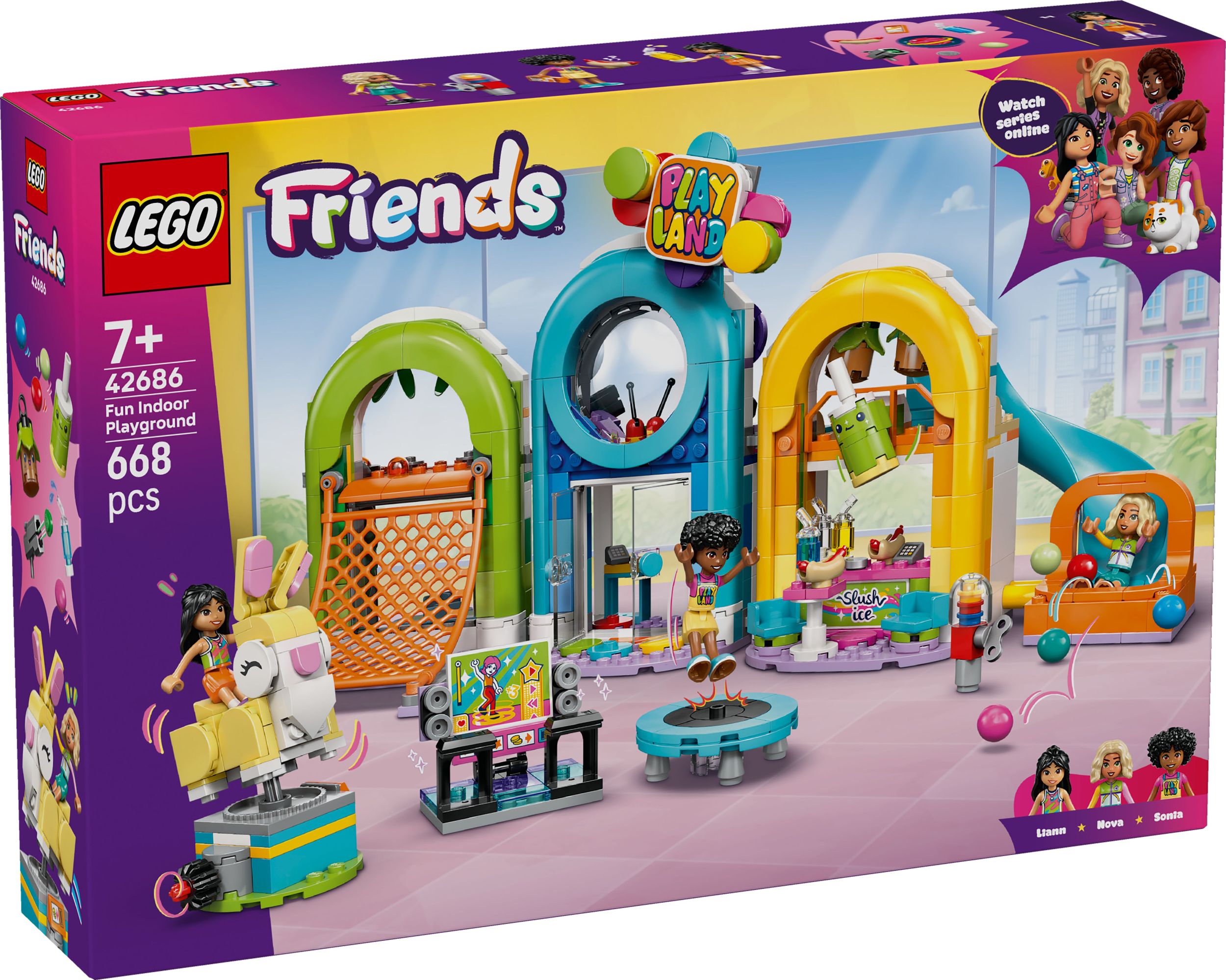 Svět dětí - LEGO® Friends 42686 Zábavné interiérové hřiště
