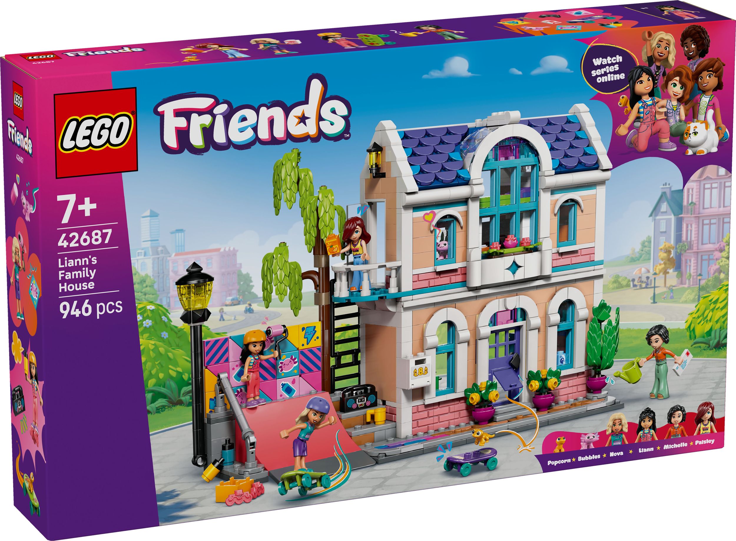 Svět dětí - LEGO® Friends 42687 Liann a její rodinný dům