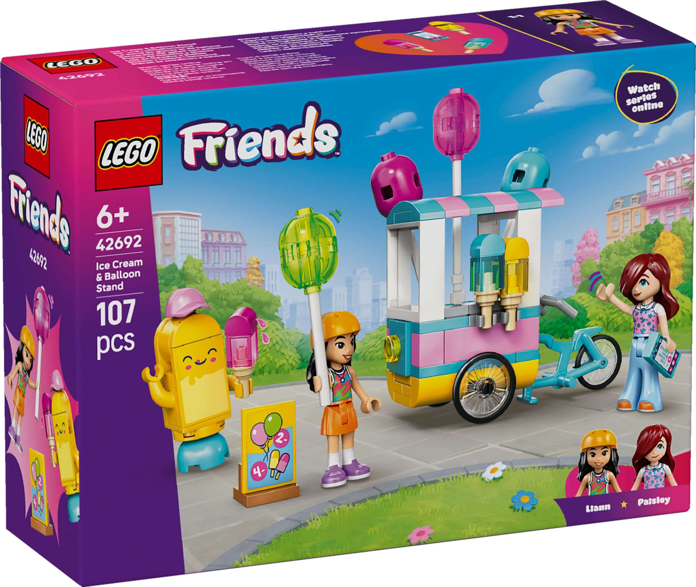 Svět dětí - LEGO® Friends 42692 Stánek se zmrzlinou a balónky