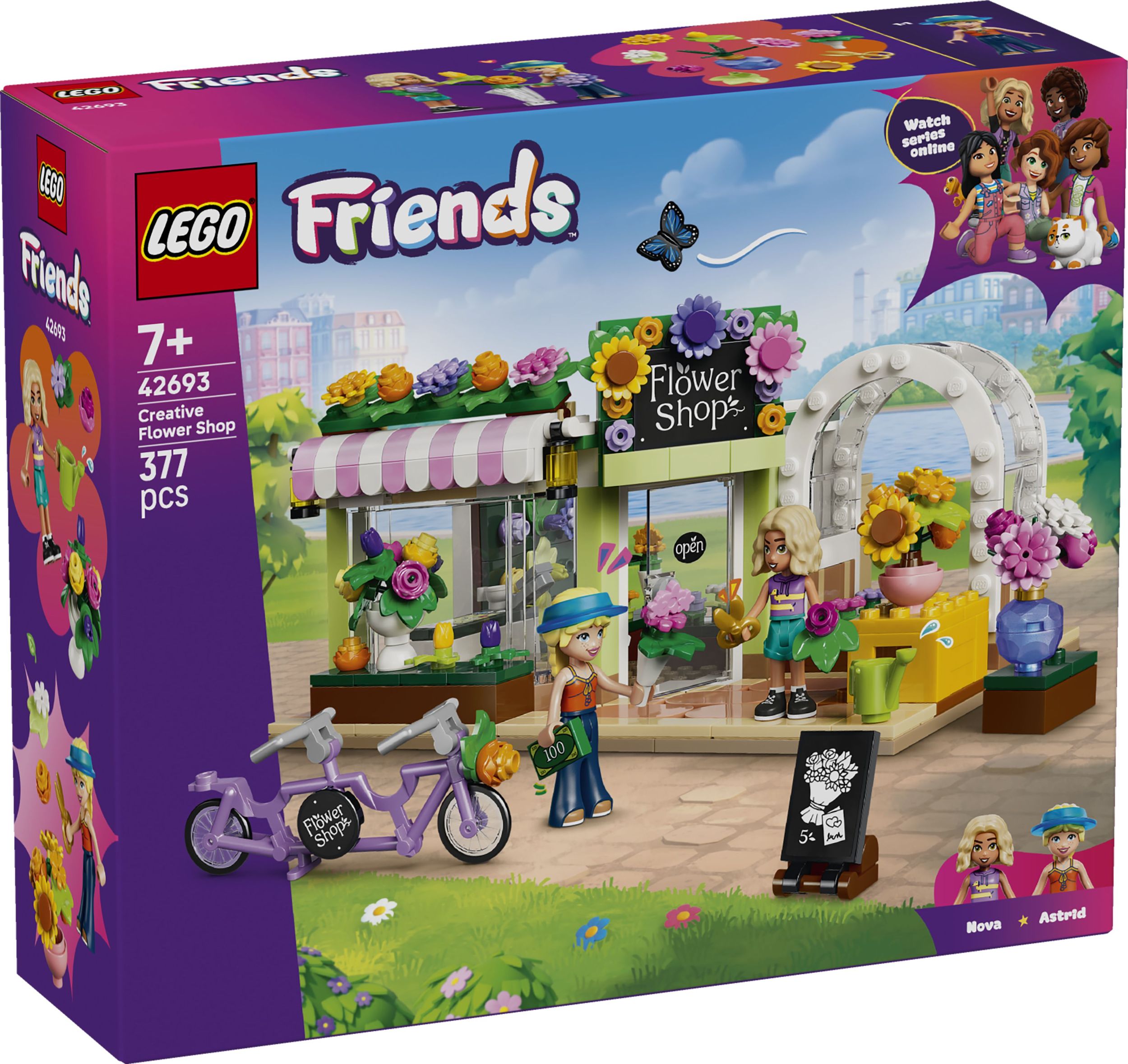 Svět dětí - LEGO® Friends 42693 Kreativní květinářství