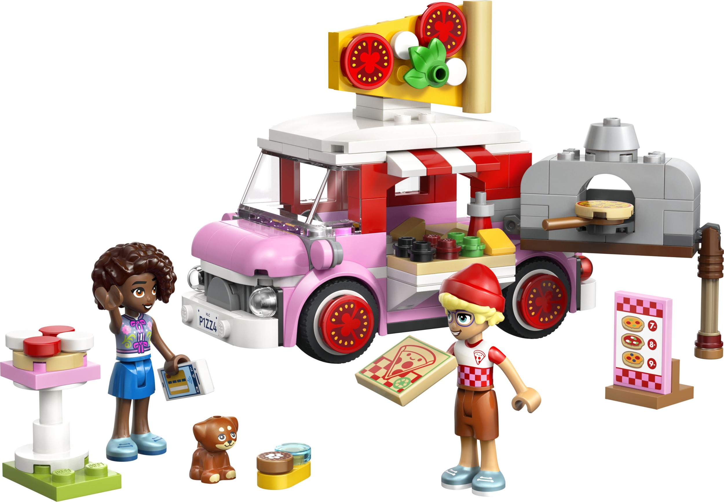 LEGO® Friends 42694 Pojízdný stánek s pizzou-0