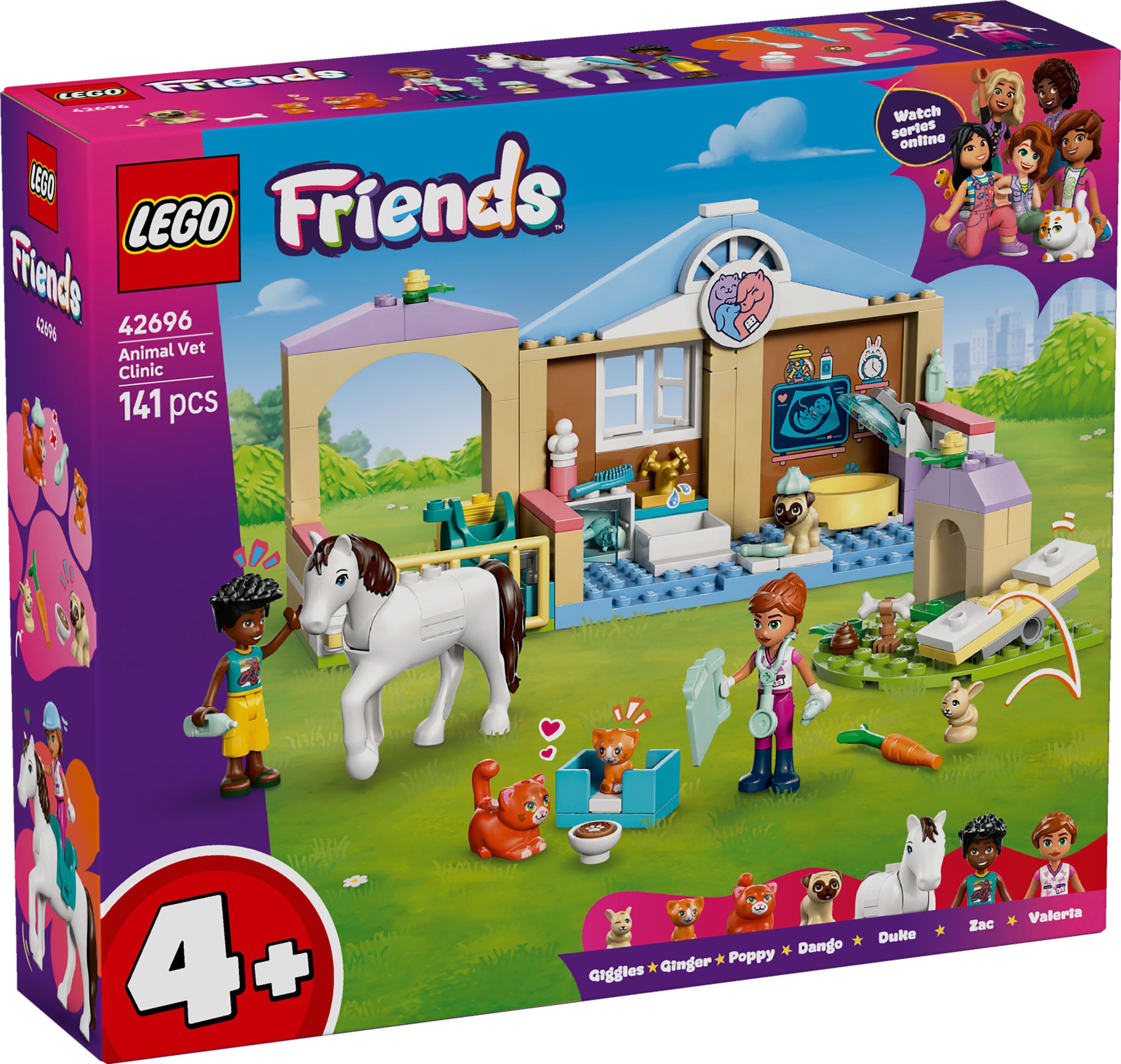 Svět dětí - LEGO® Friends 42696 Veterinární klinika se zvířátky