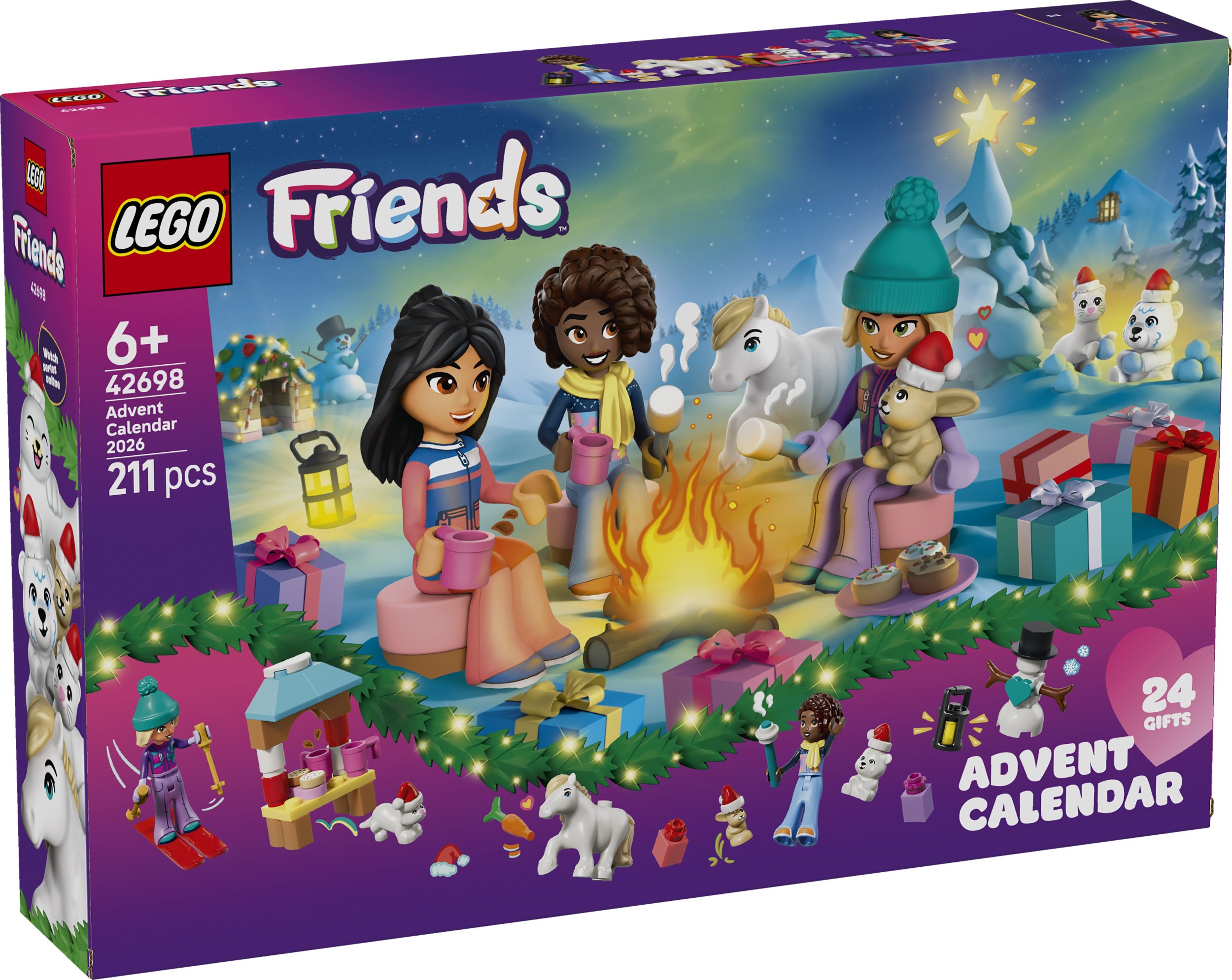 Svět dětí - LEGO® Friends 42698 Adventní kalendář 2026