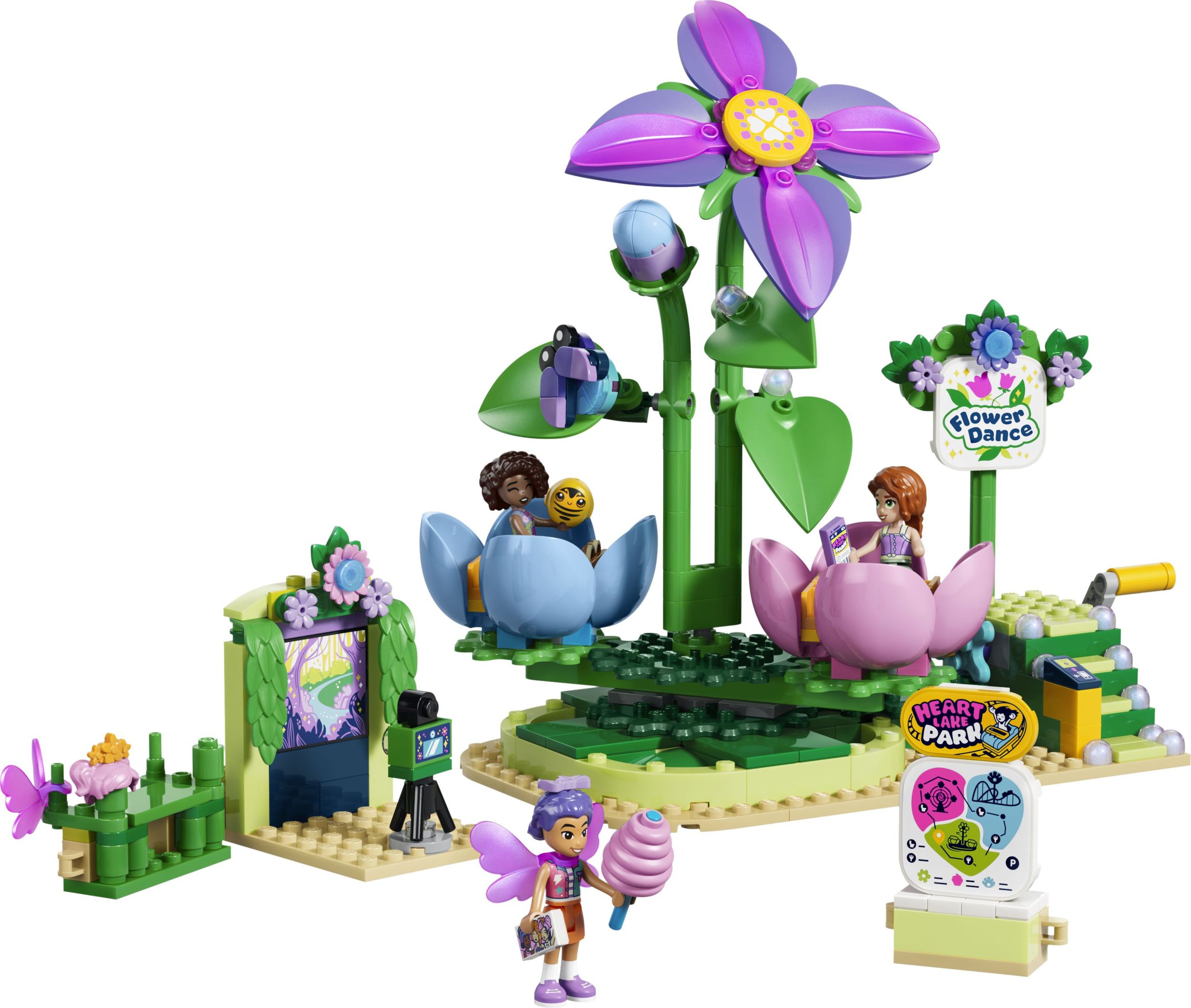 LEGO® Friends 42702 Květinový kolotoč s vílami-0