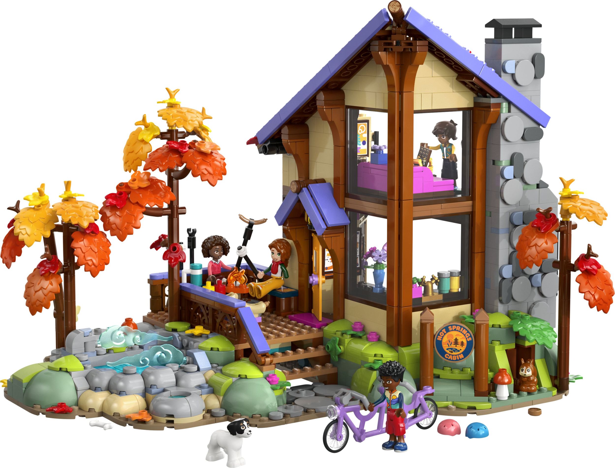 LEGO® Friends 42705 Útulná chata v podzimním lese-0