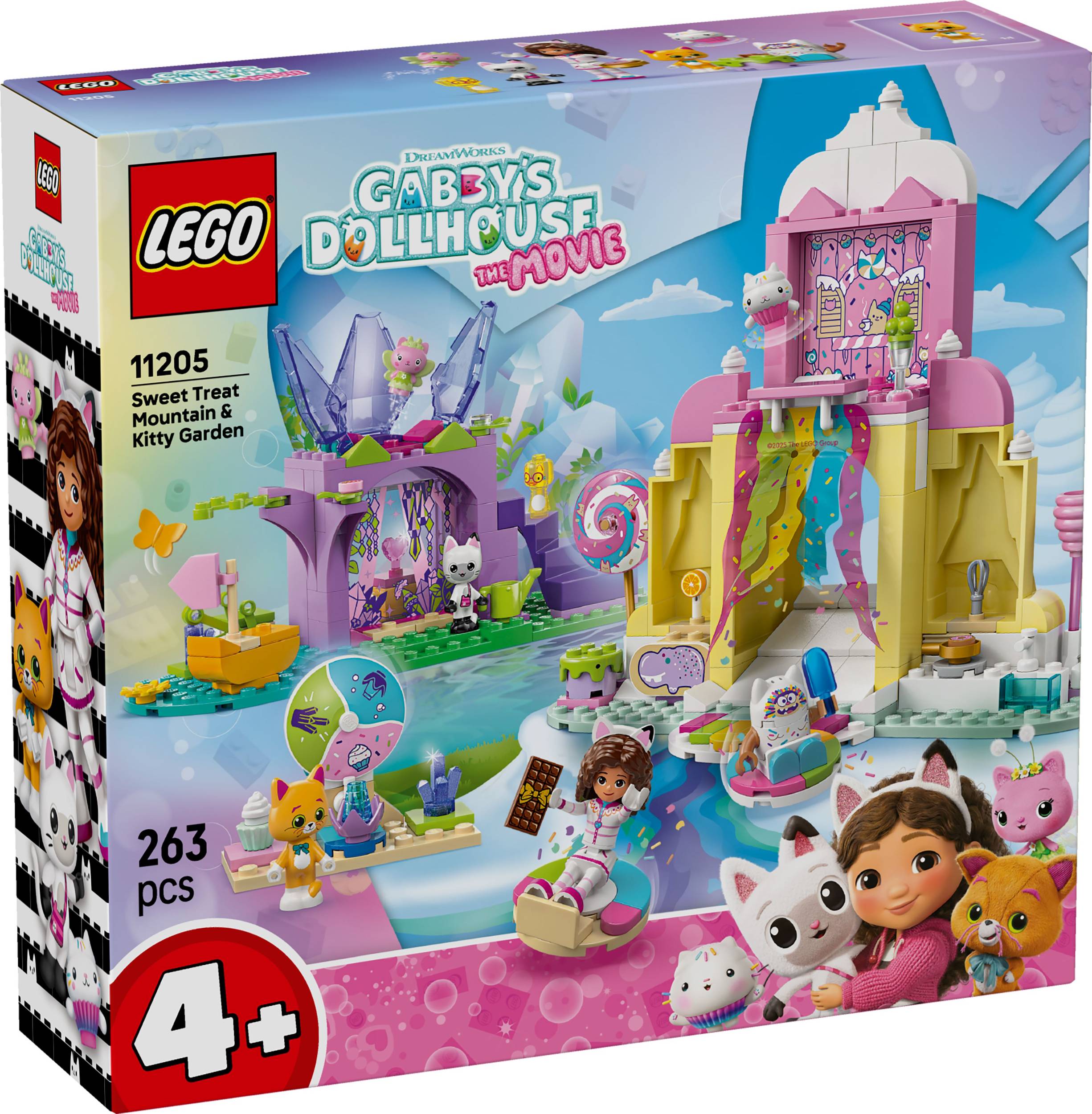Svět dětí - LEGO® Gábinin kouzelný domek 11205 Cukrová hora a Kočičí zahrádka