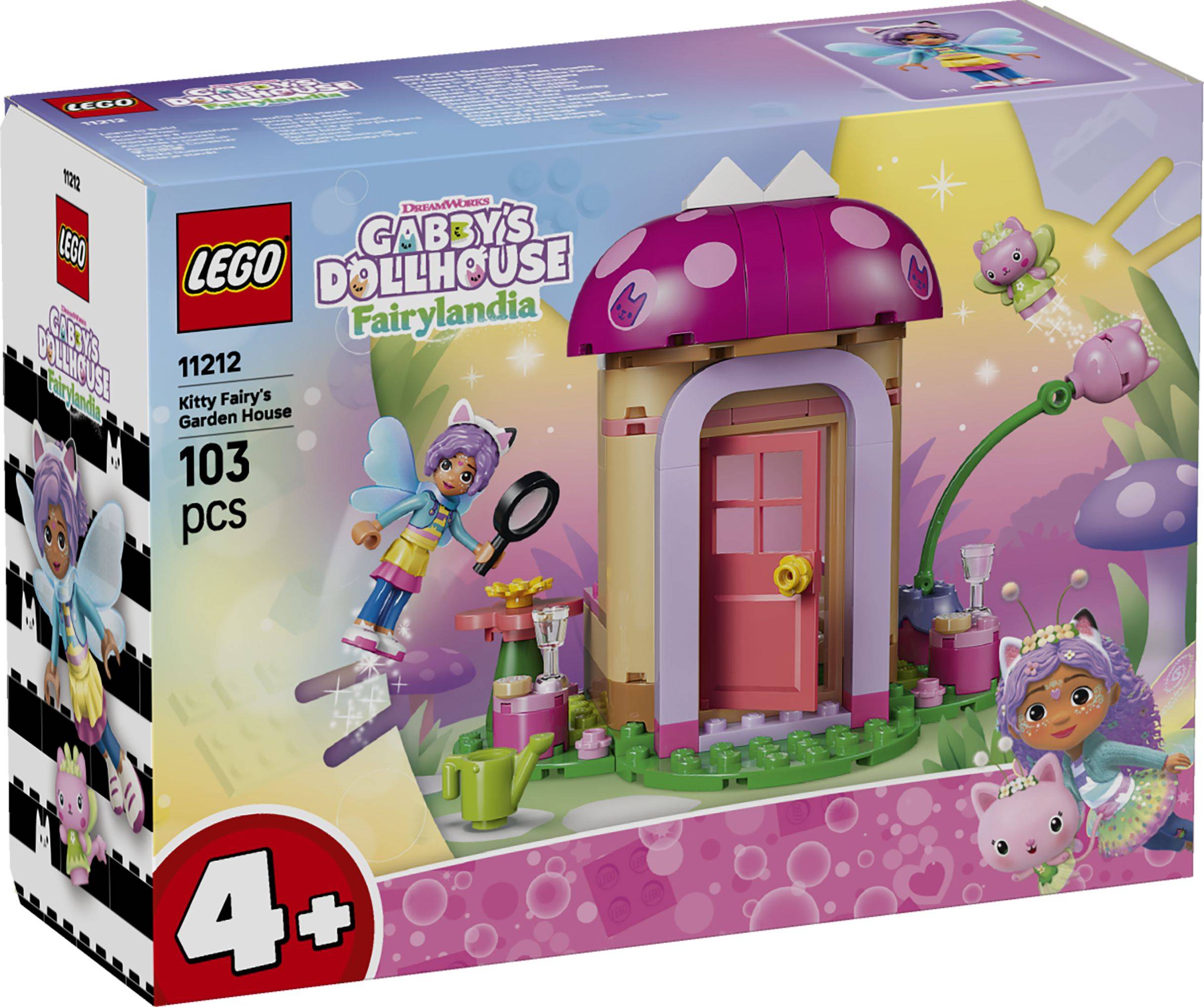 Svět dětí - LEGO® Gábinin kouzelný domek 11212 Zahradní dům Víly kočičky