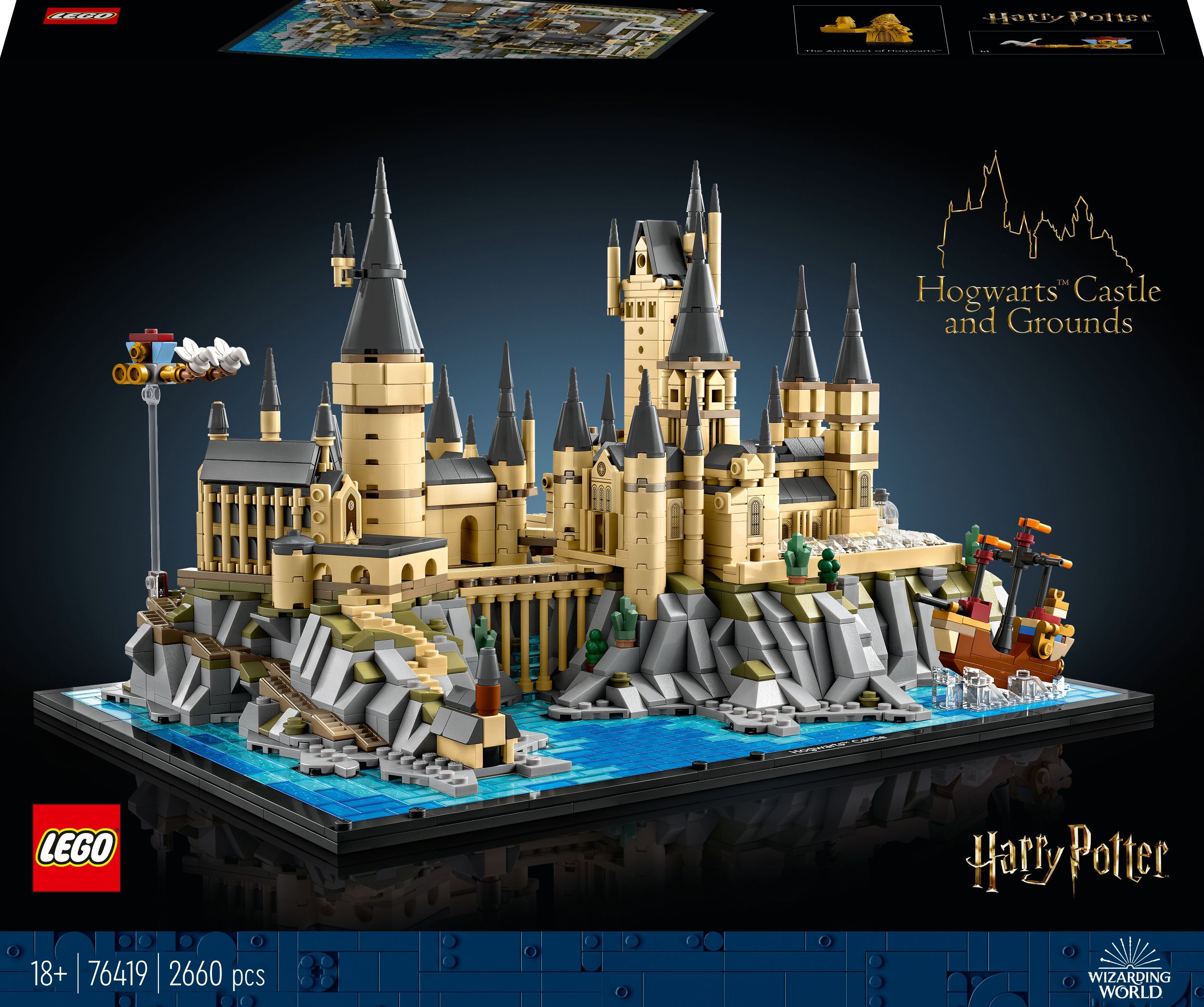 LEGO Harry Potter 76419 Bradavický hrad a okolí-1