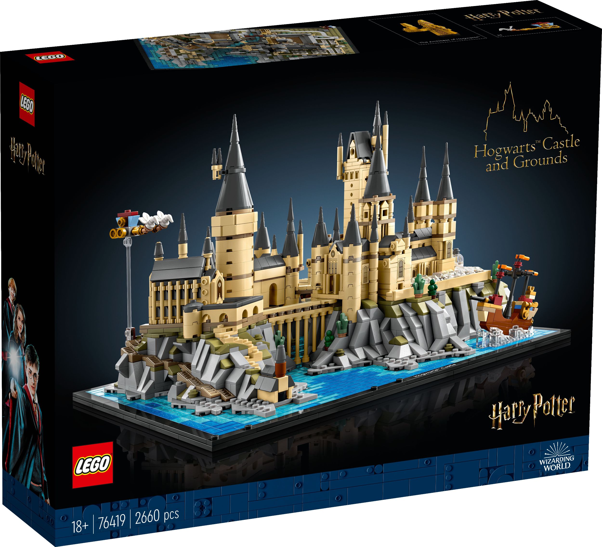LEGO Harry Potter 76419 Bradavický hrad a okolí-3