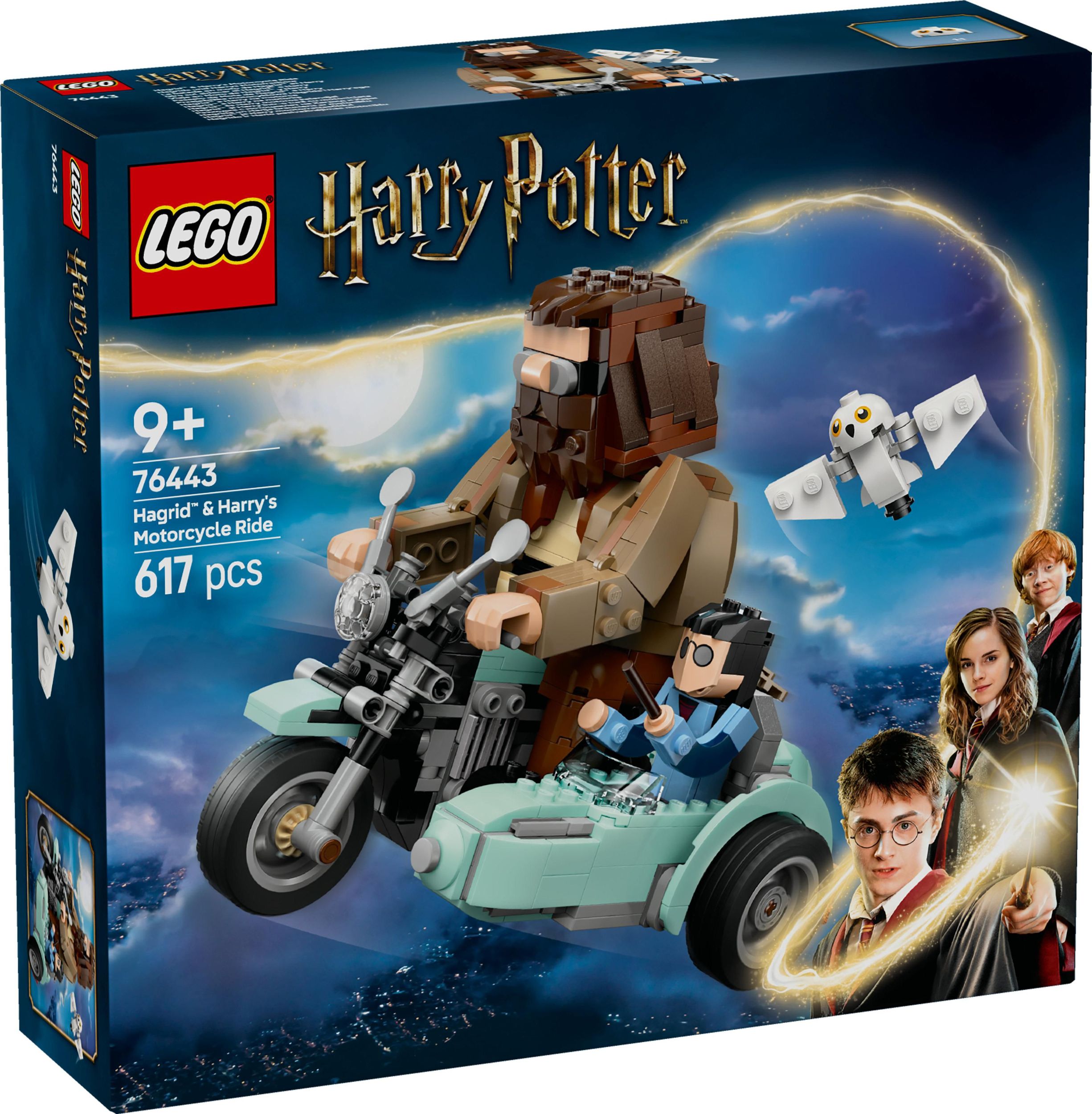 Svět dětí - LEGO® Harry Potter 76443 Hagrid a Harry na motorce