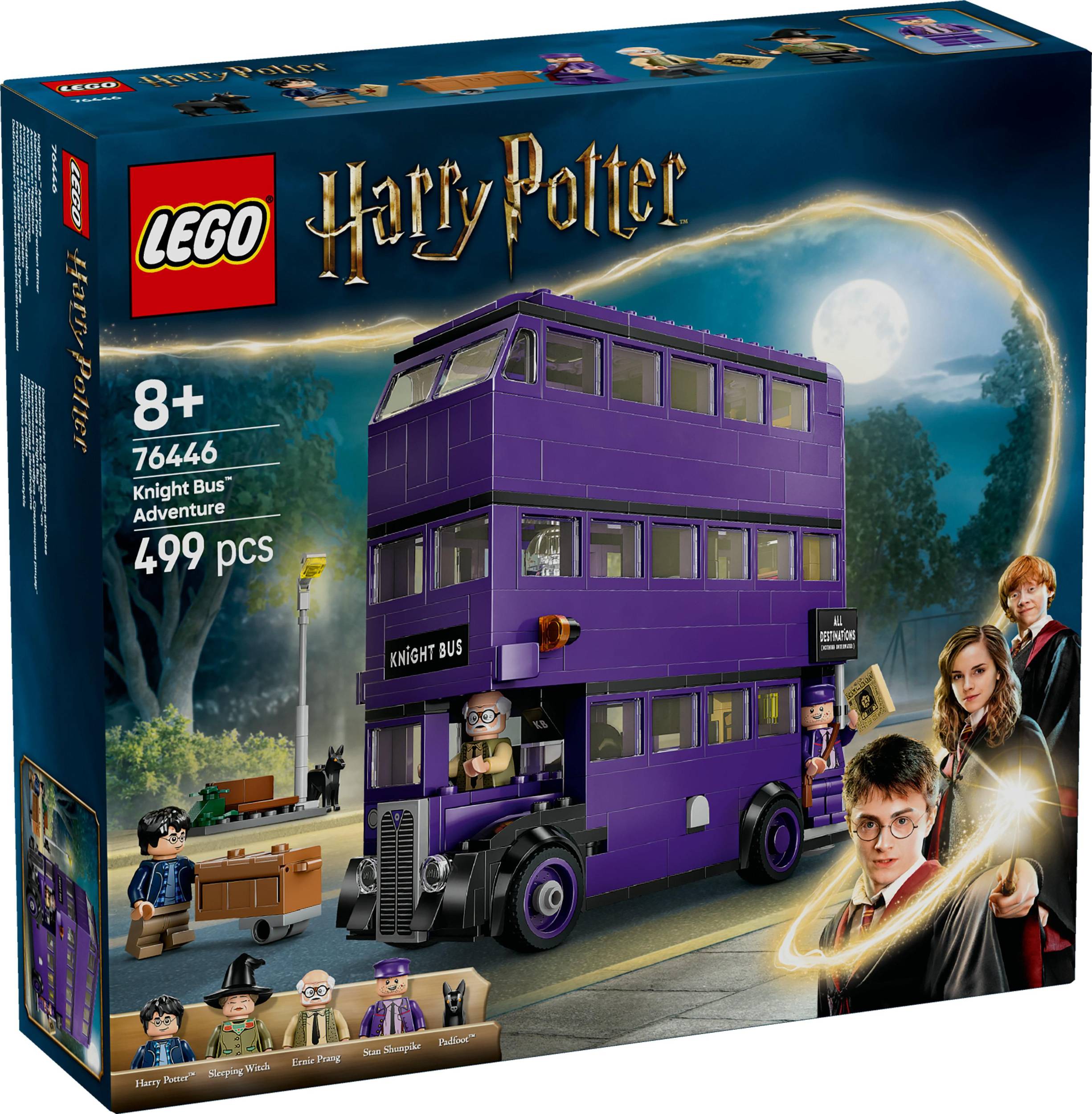 Svět dětí - LEGO® Harry Potter 76446 Dobrodružství v záchranném kouzelnickém autobusu