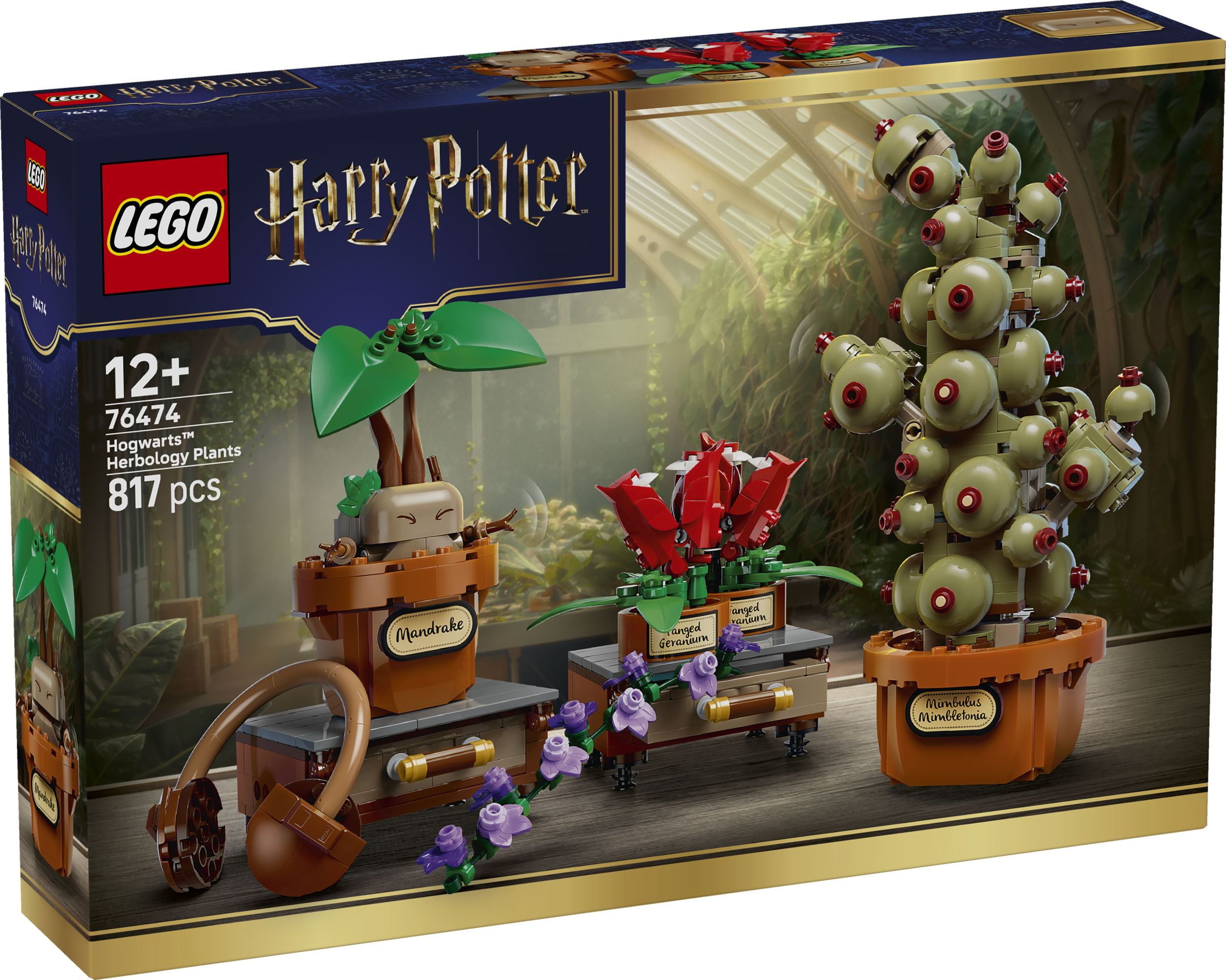 Svět dětí - LEGO® Harry Potter™ 76474 Rostliny z hodiny bylinkářství v Bradavicích