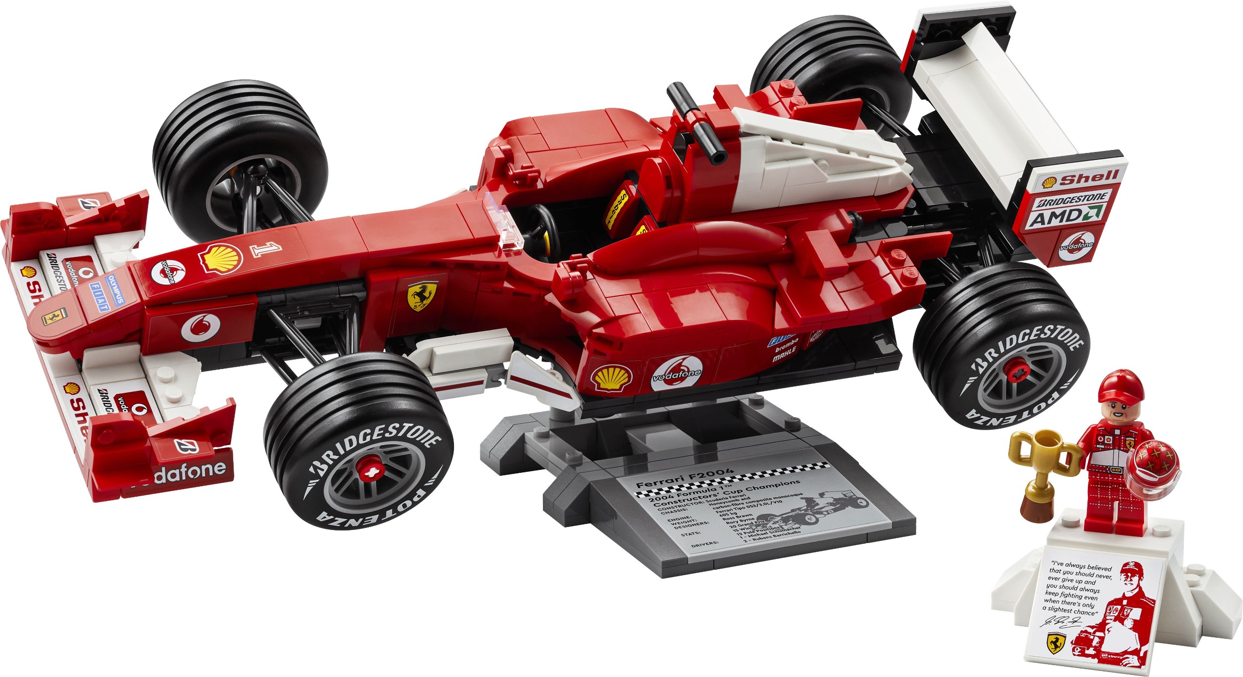 LEGO® Icons 11375 Ferrari F2004 Schumacher-0