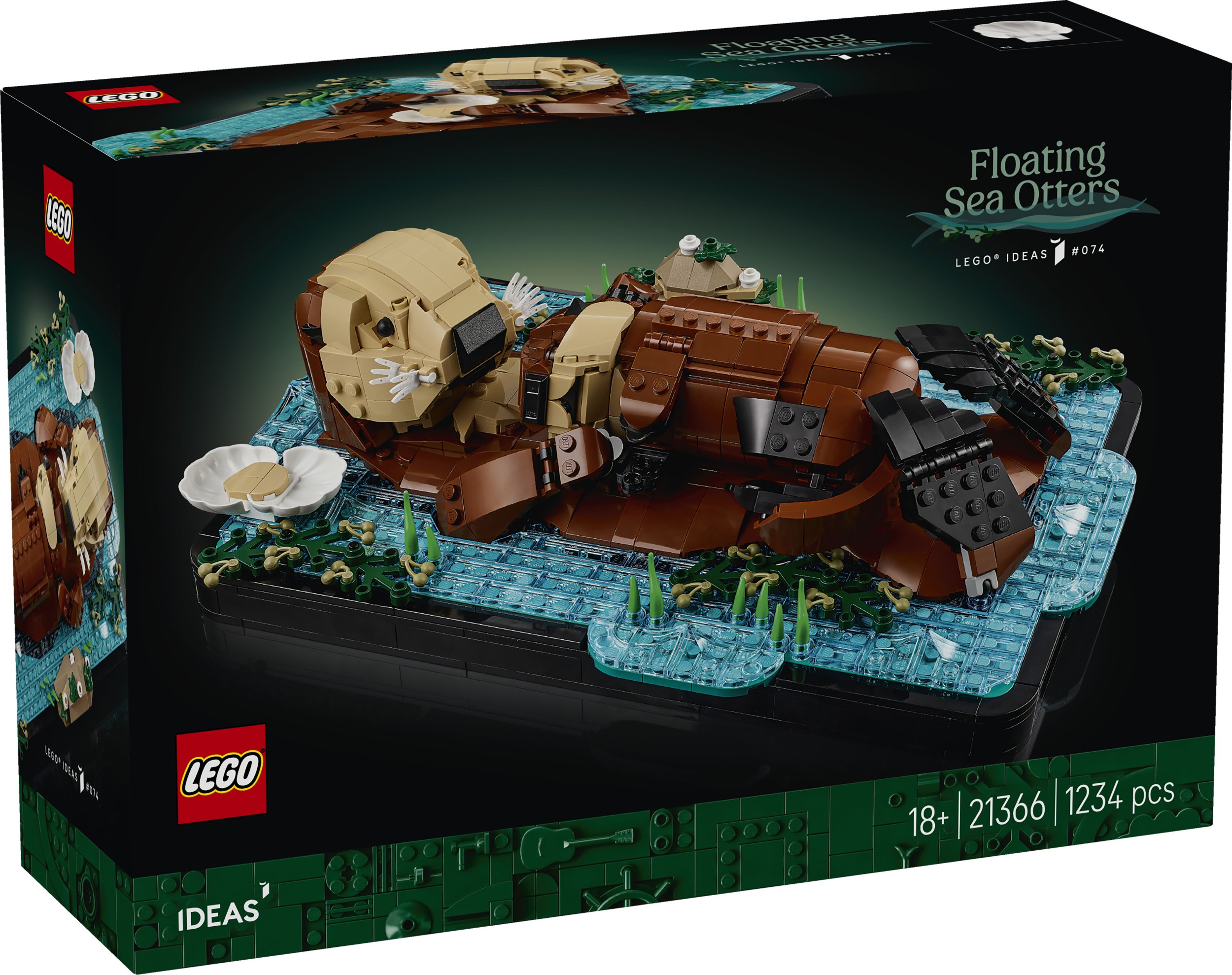 Svět dětí - LEGO® Ideas 21366 Plavající mořské vydry