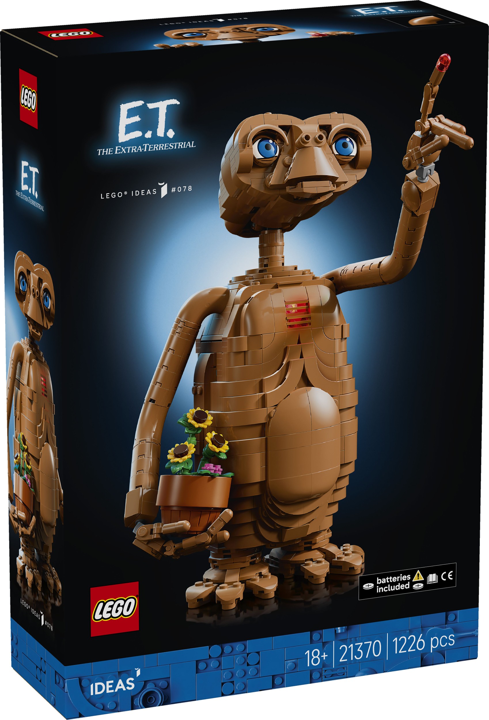 Svět dětí - LEGO® Ideas 21370 E.T. the Extra-Terrestrial