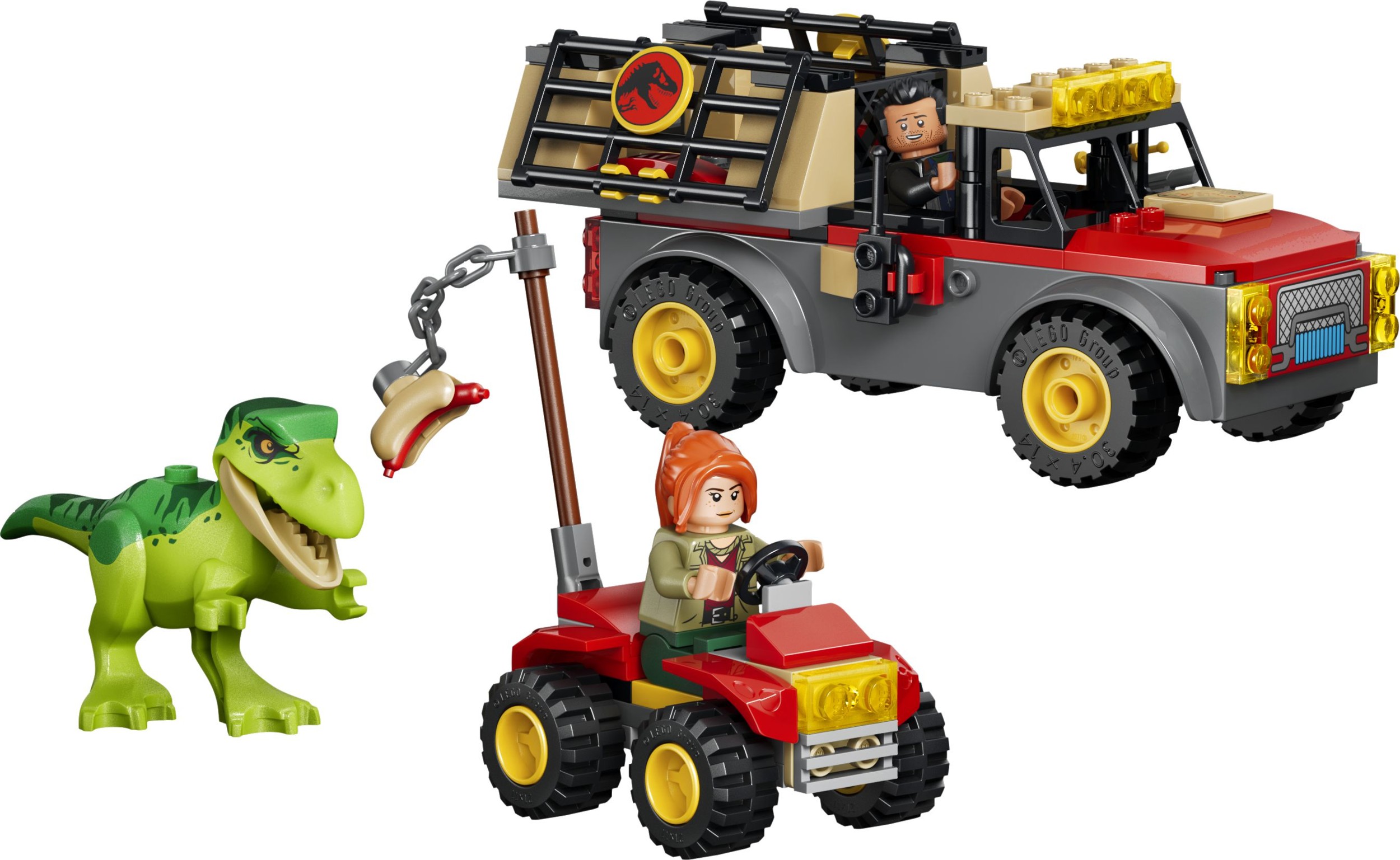 LEGO® Jurassic World 77978 Náklaďák na přepravu malého T-rexe-0
